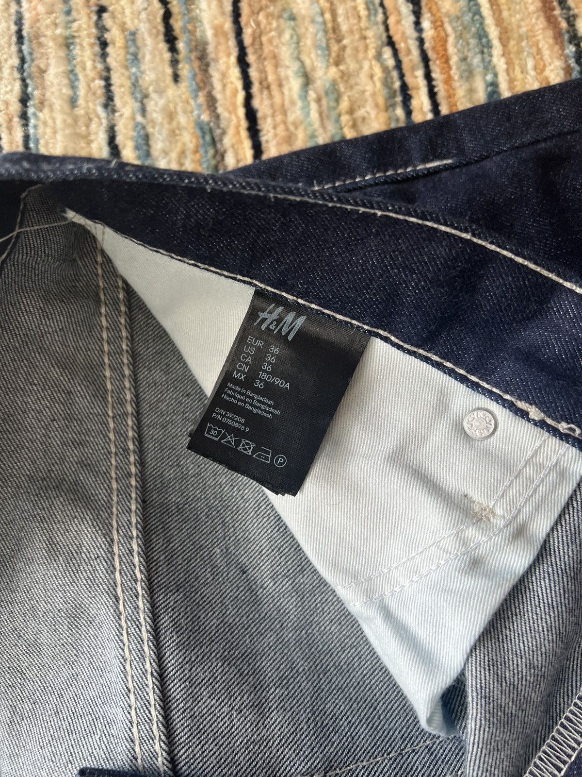 Eytys H&M EYTYS BAGGY JEANS SELVEDGE Size US 36 / EU 52 - 5 Thumbnail
