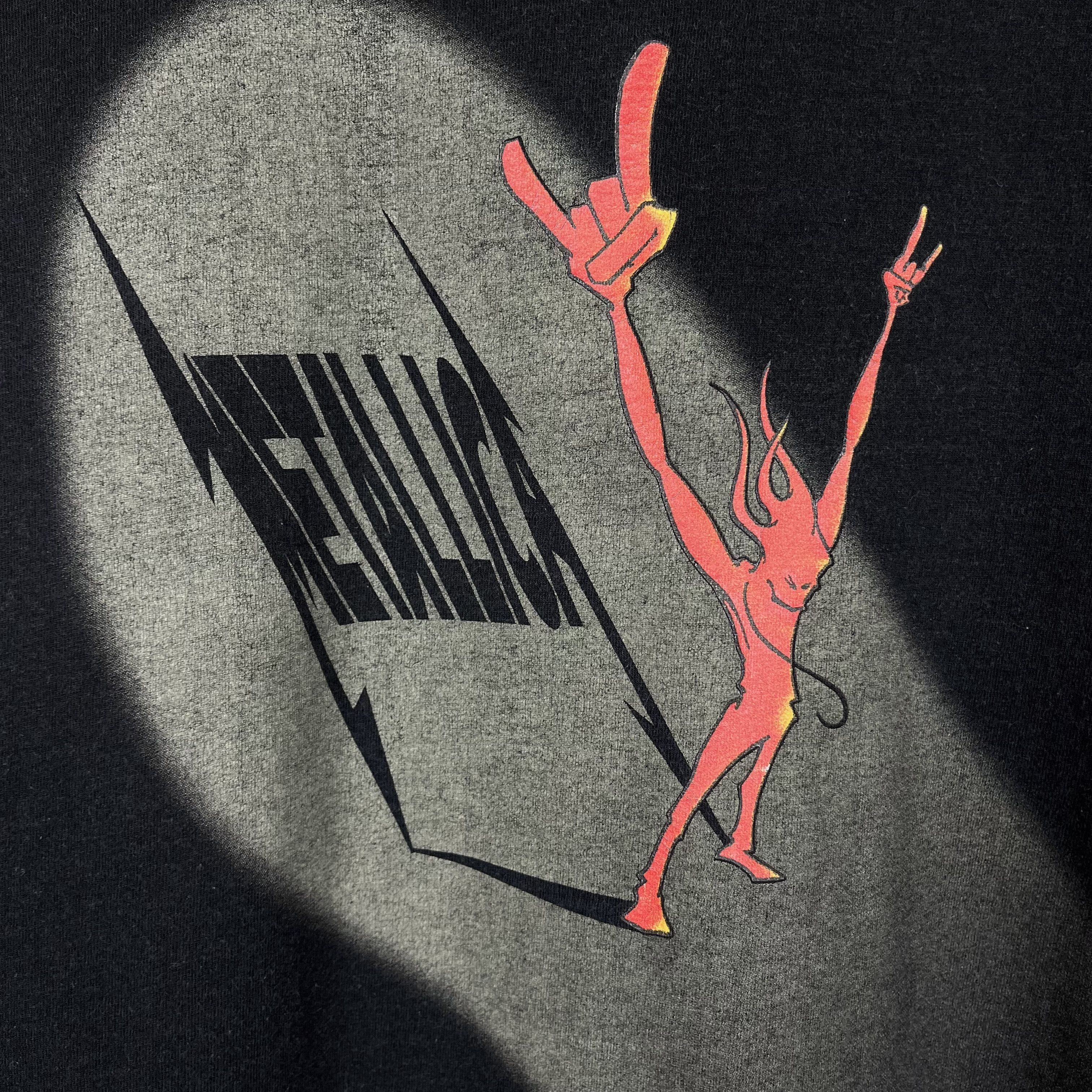 Band Tees Vintage Metallica Fireman Rare Rock Band T Shirt 00’s Size US XL / EU 56 / 4 - 9 Thumbnail
