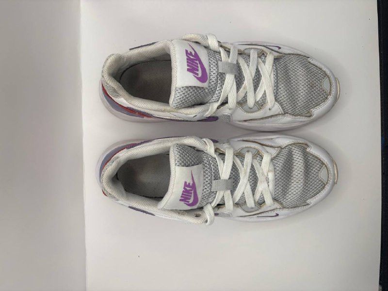 Nike Nike Air Max Excee White/Purple (Size 5Y/37.5) Size US 7.5 / IT 37.5 - 5 Thumbnail