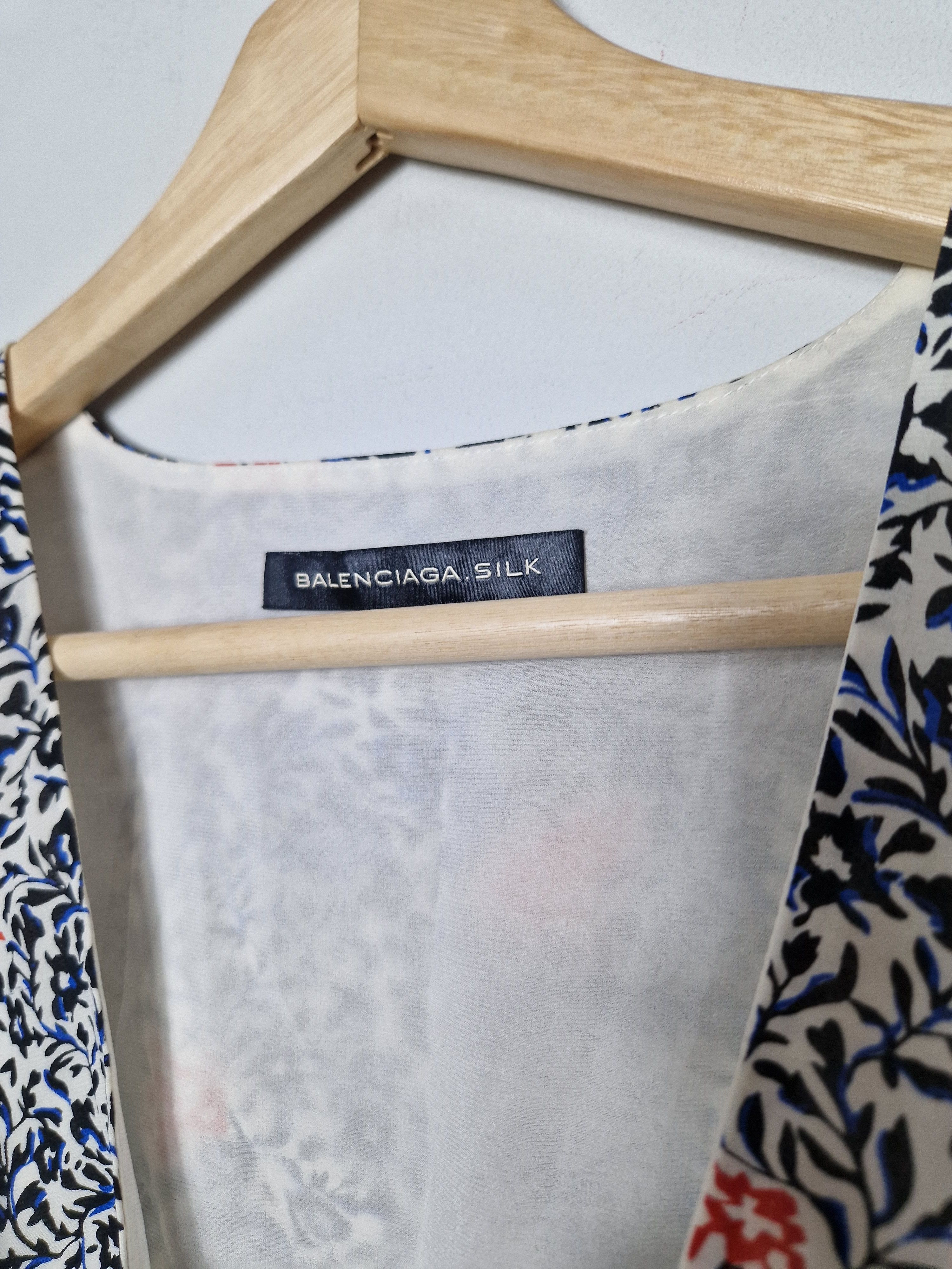 Balenciaga Balenciaga 2012 silk blouse Size S / US 4 / IT 40 - 5 Thumbnail
