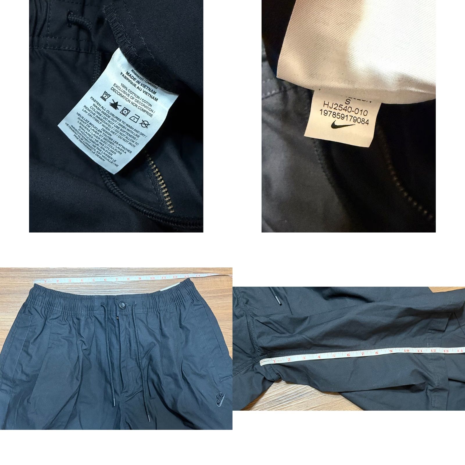 Nike Nike NSW Club Shorts Men Black Oversized Fit Cotton Sz S Size US 28 / EU 44 - 8 Thumbnail