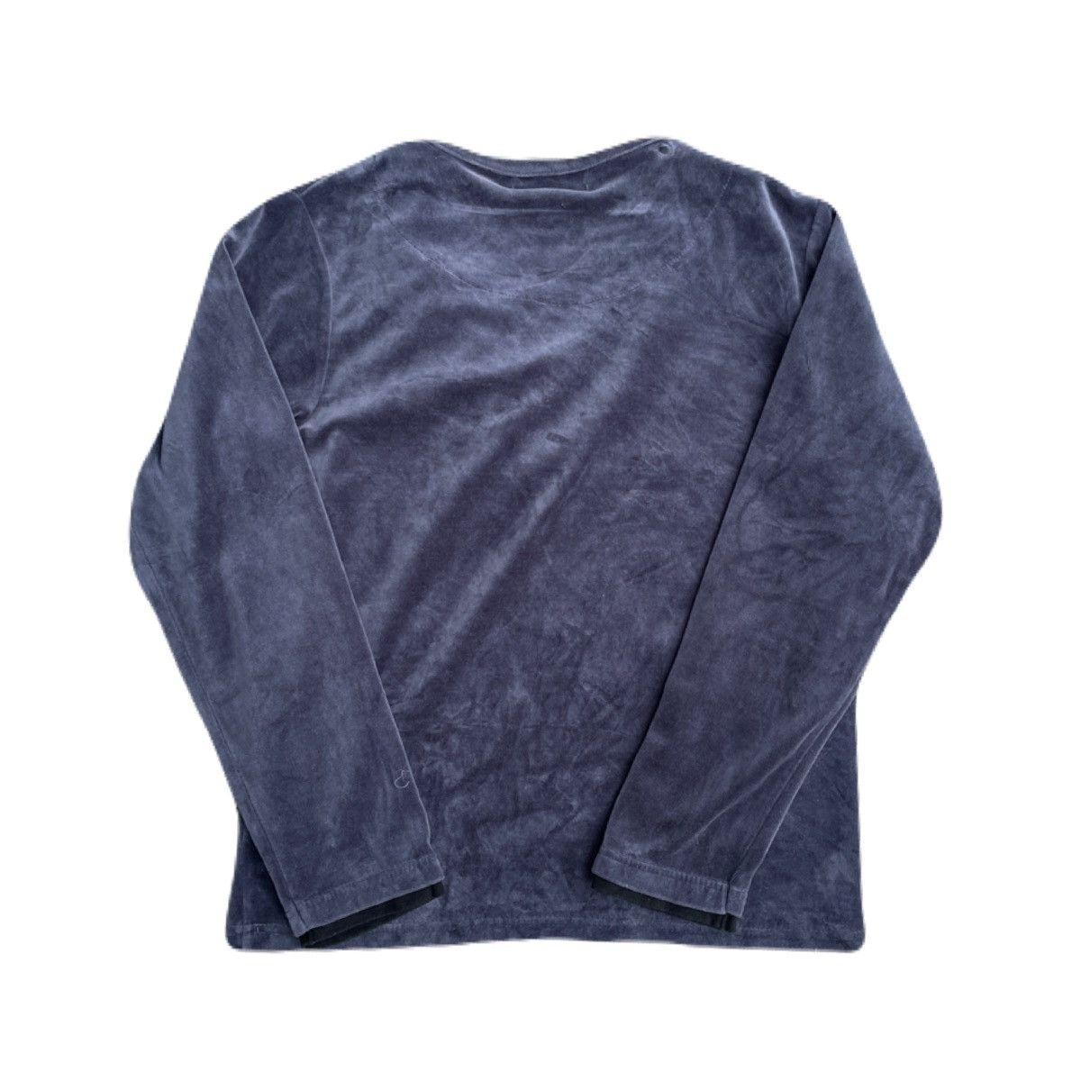 If Six Was Nine 2000s Japanese archive Layered Velour Poem Long Sleeve Tee Size US S / EU 44-46 / 1 - 4 Thumbnail