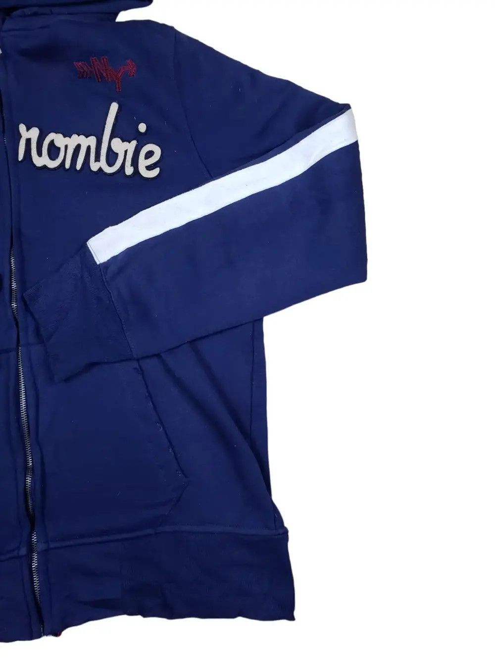 Abercrombie & Fitch × Vintage Vintage Abercrombie Hoodie Zipper Blue Size US M / EU 48-50 / 2 - 4 Thumbnail