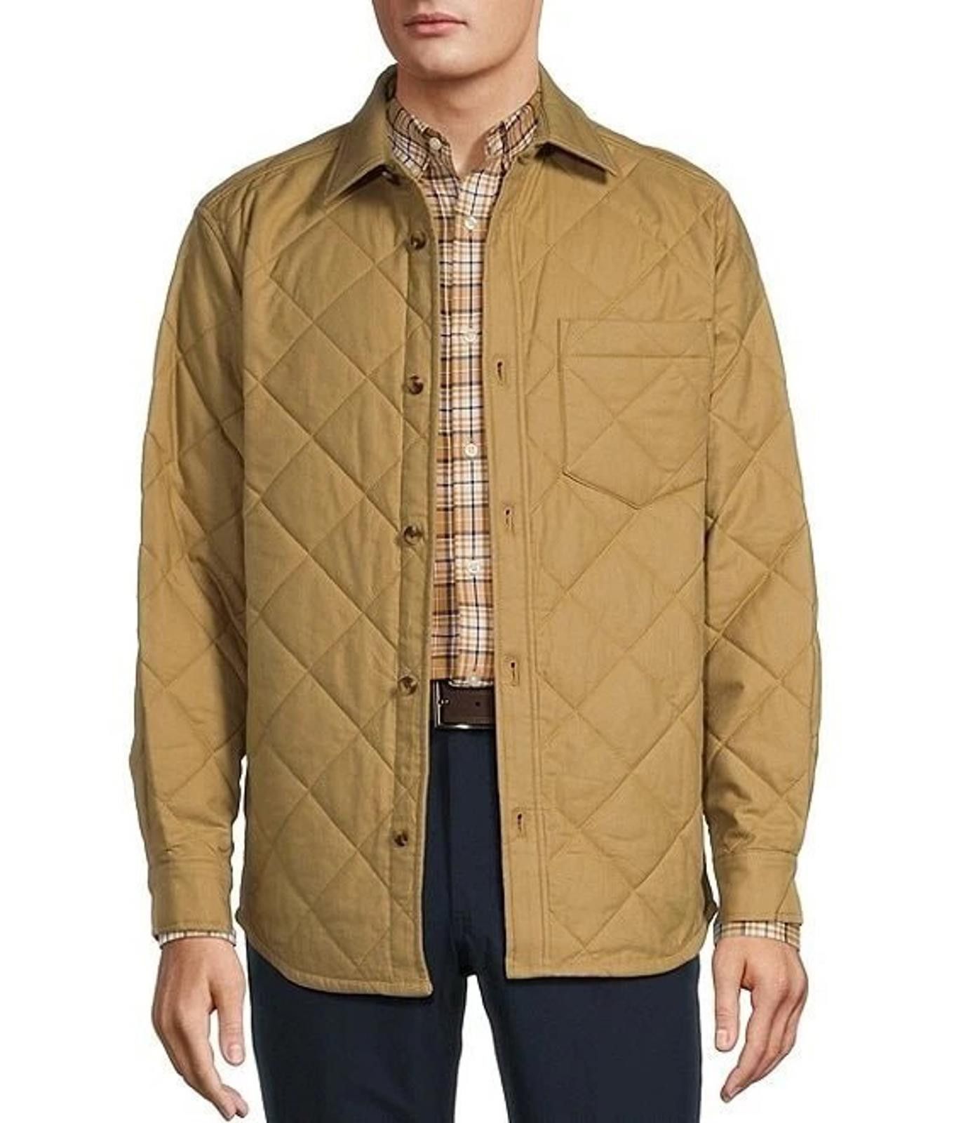 Roundtree & Yorke Roundtree & Yorke Long Sleeve Quilted Solid Jacket - New Size ONE SIZE - 1 Thumbnail
