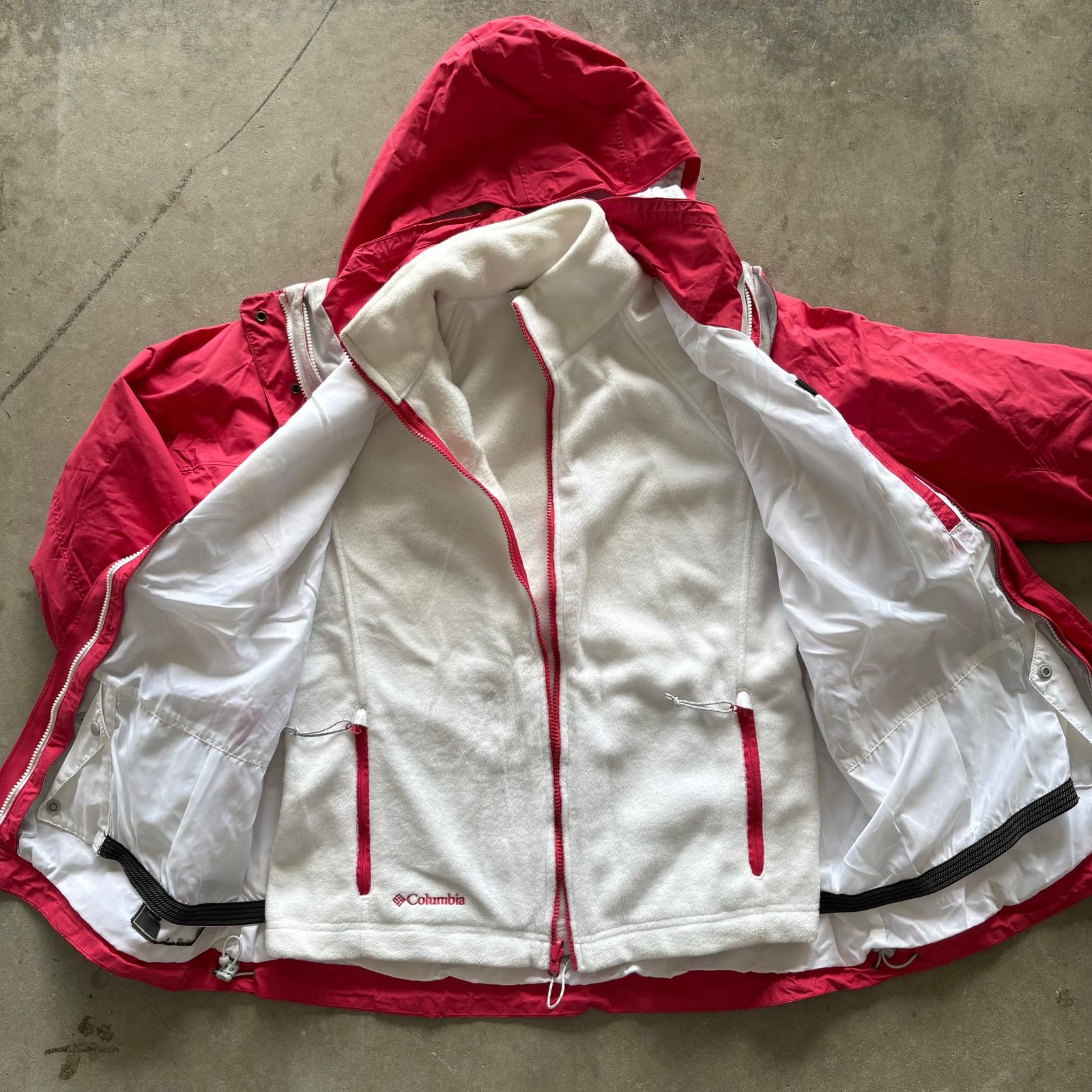 Columbia Columbia Pink Powder Keg Women's Jacket Size XL / US 12-14 / IT 48-50 - 6 Thumbnail