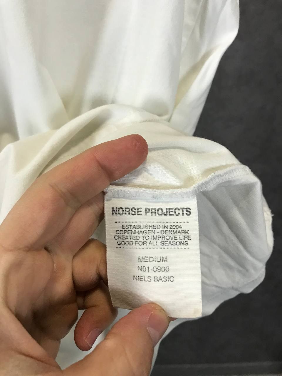 Norse Projects Norse Project designer tee Size US M / EU 48-50 / 2 - 5 Thumbnail