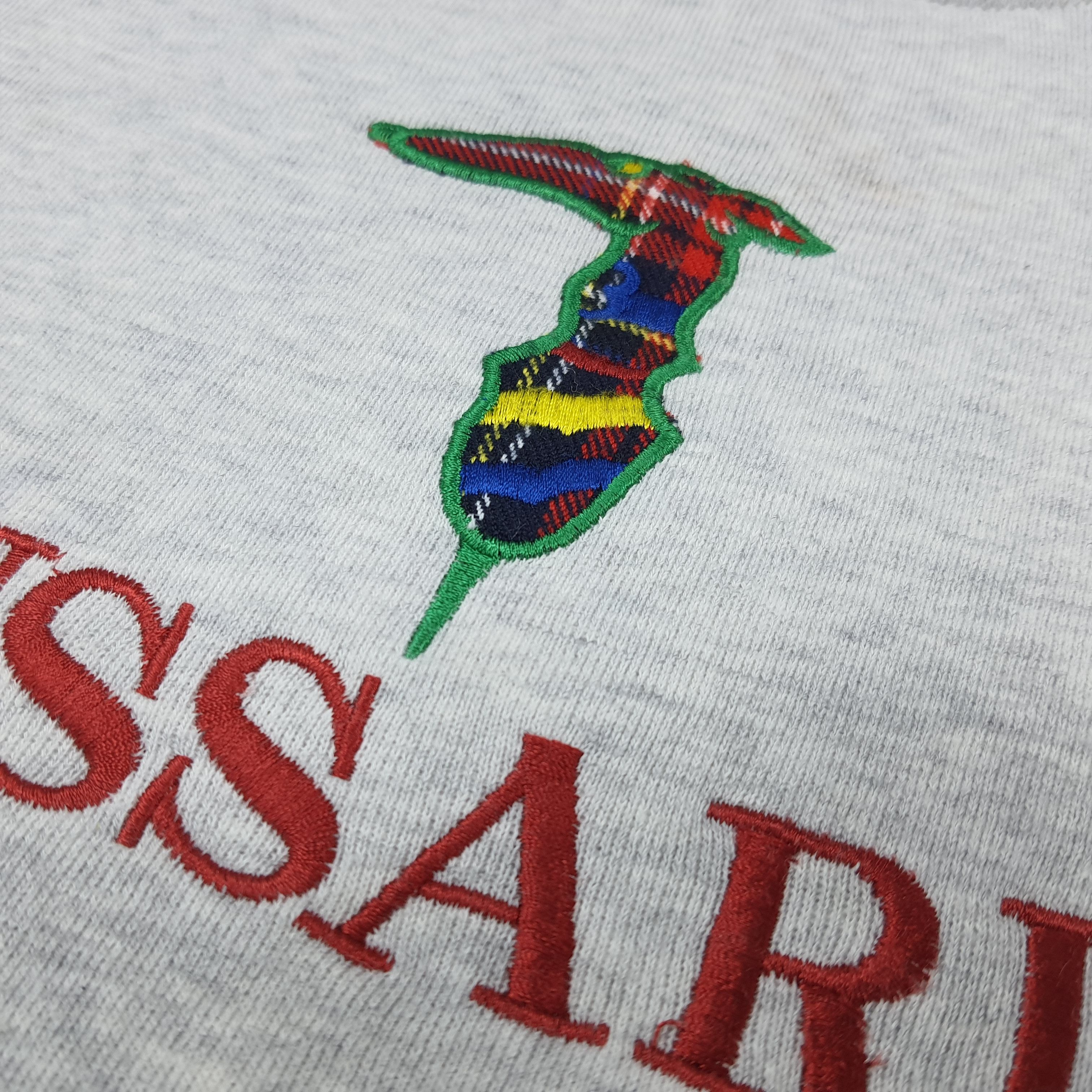 Trussardi Vintage Trussardi Logo Tartan Embroidery Sweatshirt C292N11 Size US M / EU 48-50 / 2 - 3 Thumbnail
