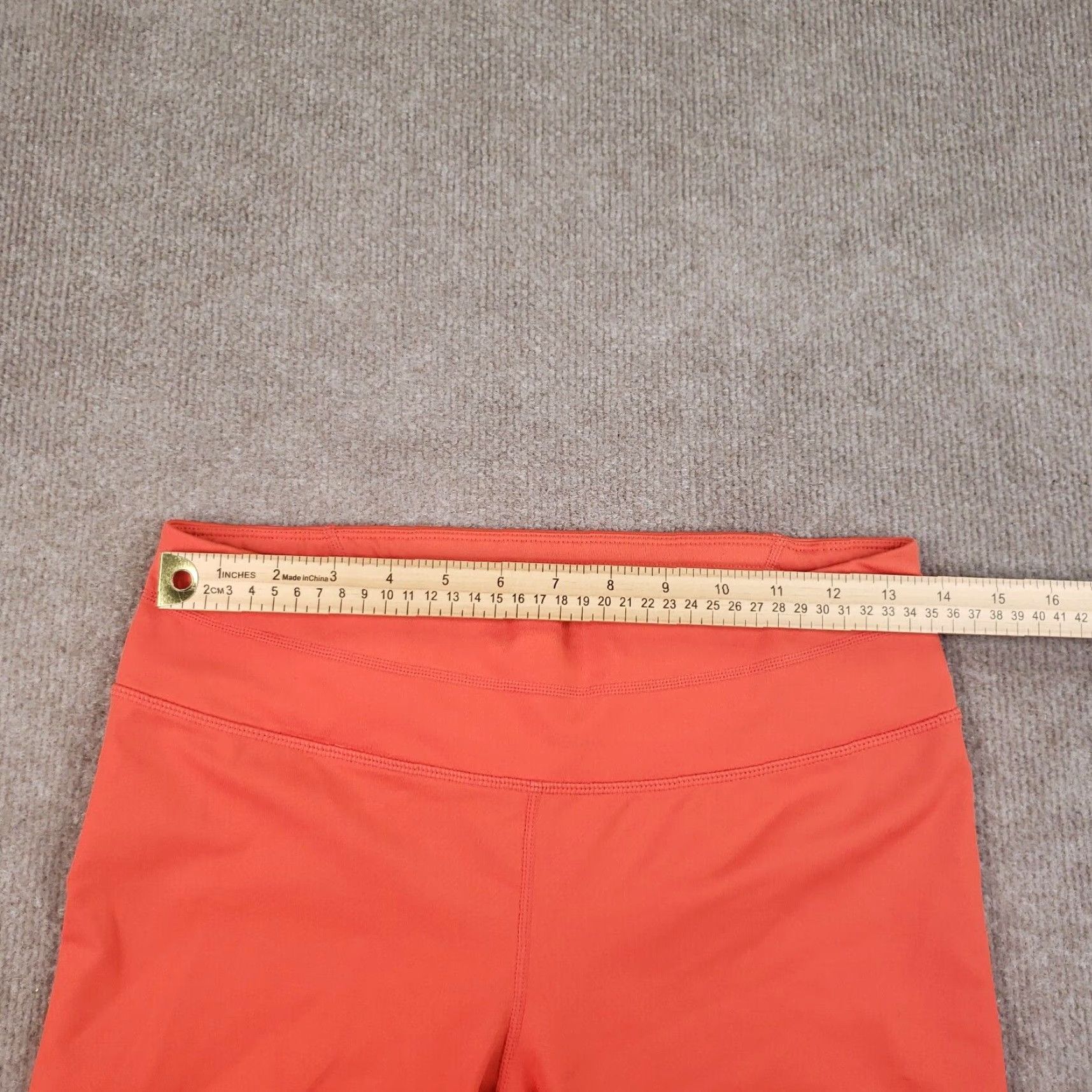 Athleta Athleta Pants Womens M Orange Capri Athleisure Stretch Yoga Casual Relaxed Size 32" / US 10 / IT 46 - 5 Thumbnail
