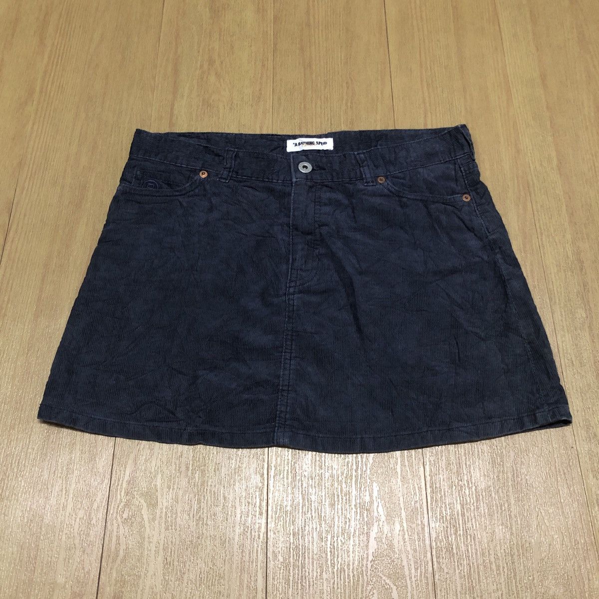 Bape BAPESTA Corduroy Mini Skirts Size 32" / US 10 / IT 46 - 2 Thumbnail