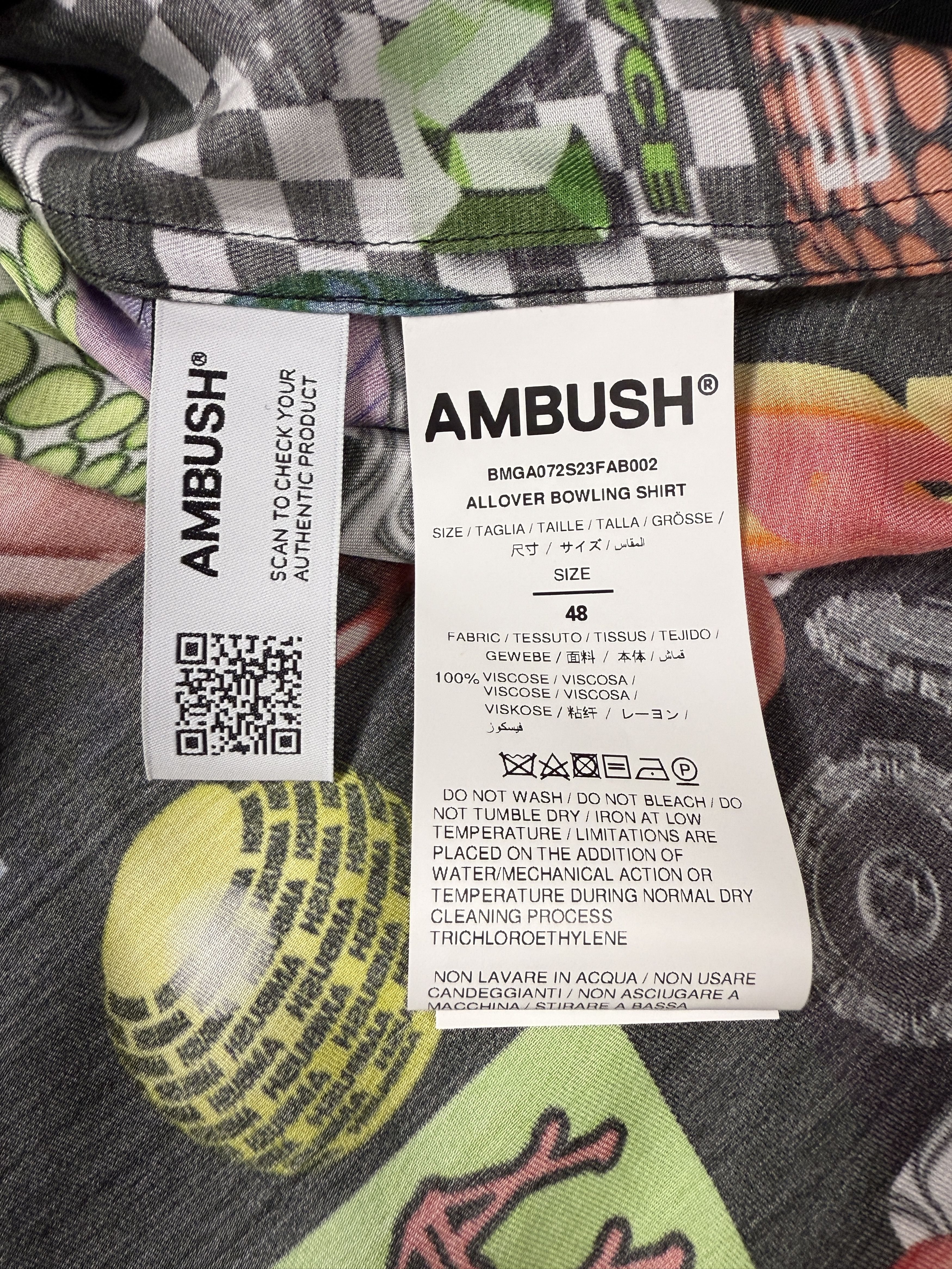 Ambush Design $825 Ambush Bowling Shirt Size US M / EU 48-50 / 2 - 11 Thumbnail