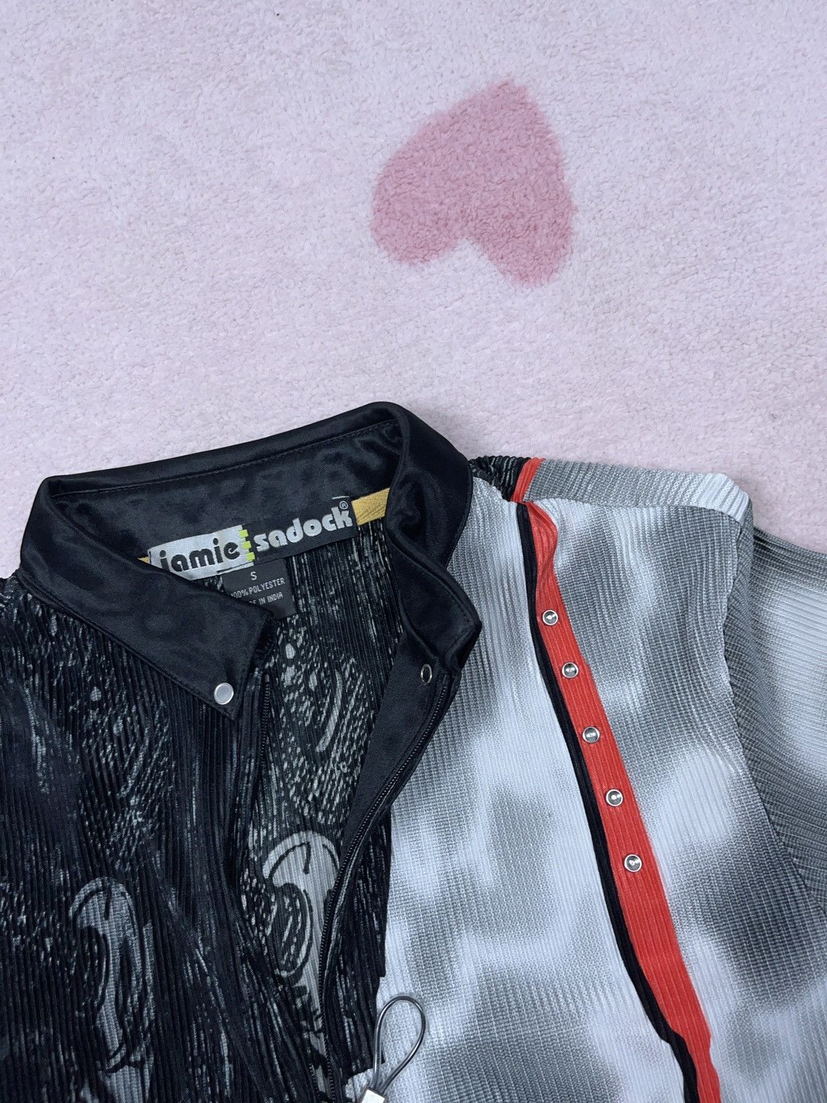 Vintage ➕ vintage pleated samurai studded jersey tee cycling style Size US S / EU 44-46 / 1 - 3 Thumbnail