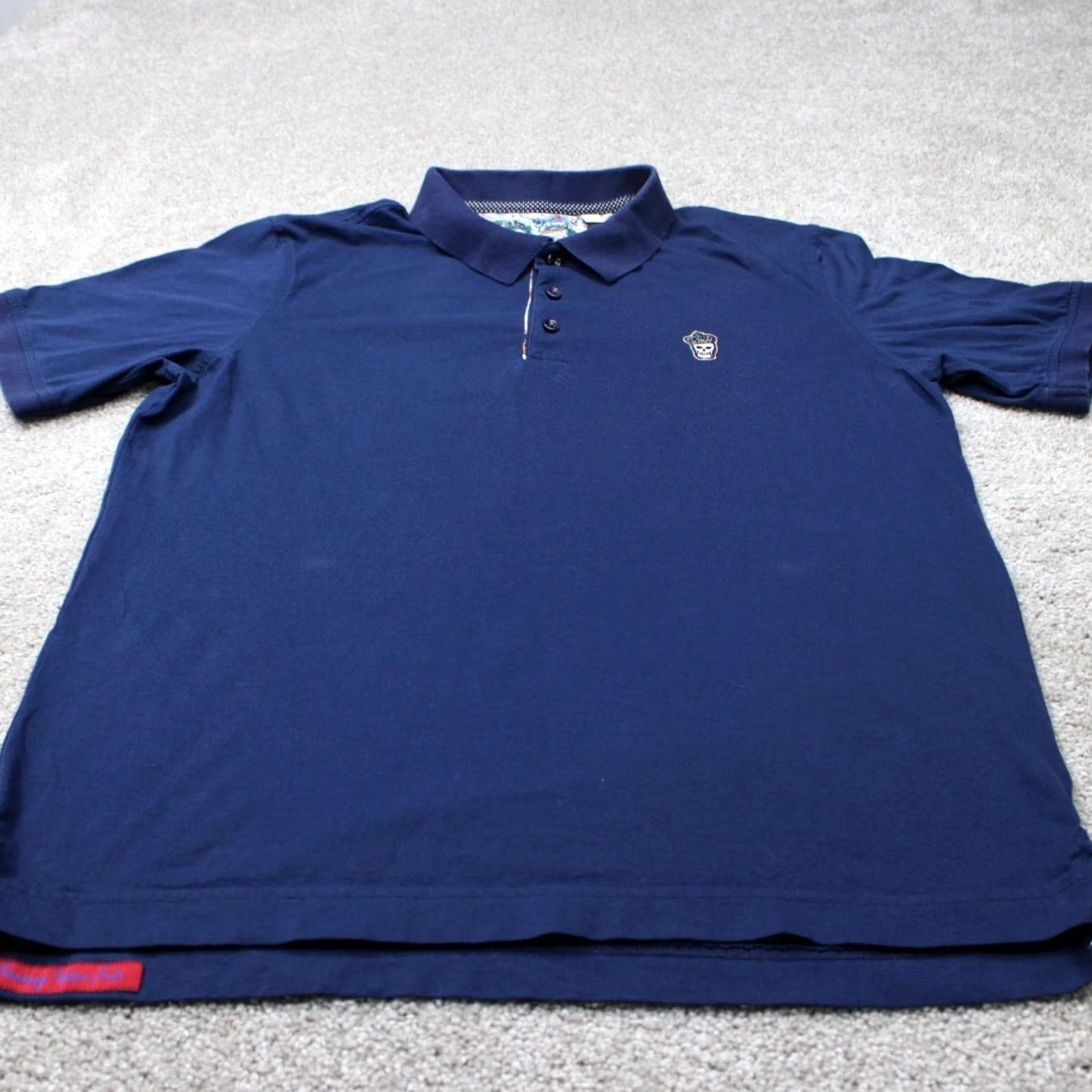Robert Graham Robert Graham Polo Shirt Mens Large Blue Classic Fit 100% Cotton Short Sleeve Polo Shirt Mens Large Blue Classic Fit 100% Cotton Short Sleeve Size US L / EU 52-54 / 3 - 3 Thumbnail