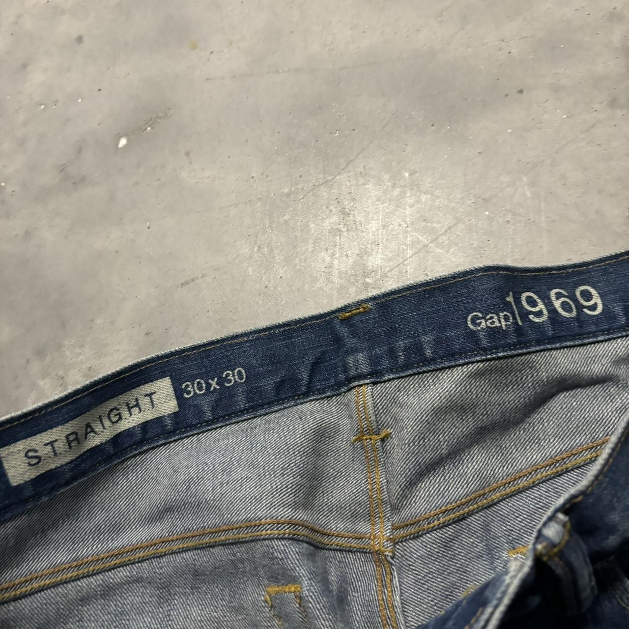 Japanese Brand × Vintage Crazy Vintage Y2K/2000s Grunge Faded Medium Wash Denim Jeans! Size US 30 / EU 46 - 7 Thumbnail