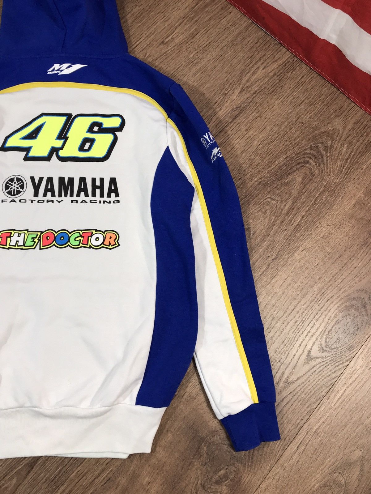 Yamaha Yamaha Valentino Rossi 46 Racing Hoodie Size US M / EU 48-50 / 2 - 12 Thumbnail