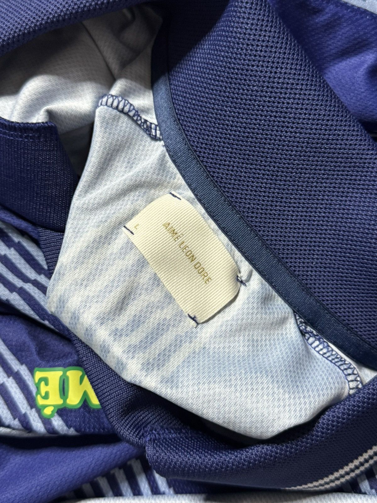 AIME LEON DORE ALD SOCCER JERSEY TEAM LEON BLUE SS24