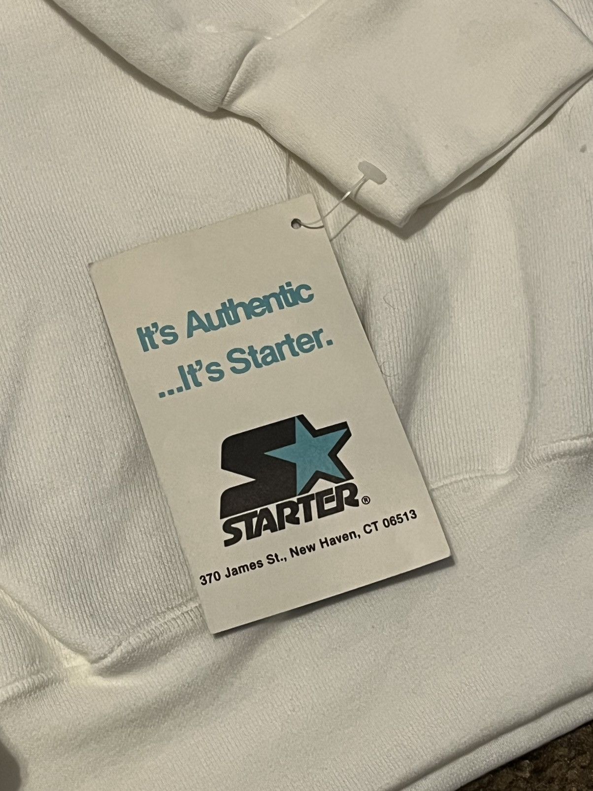 Starter Vintage Starter Blank Crewneck Sweatshirt White XXLarge NWT Size US XXL / EU 58 / 5 - 7 Thumbnail