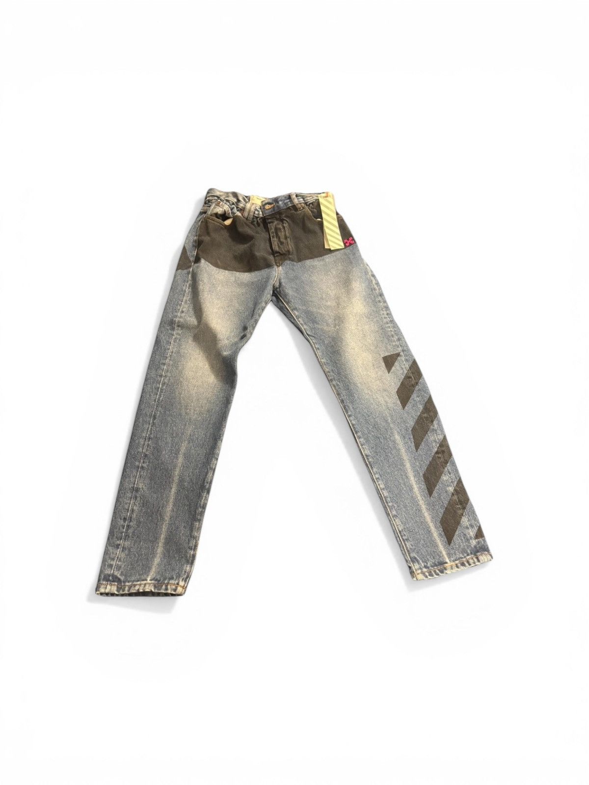 Off-White OFF-WHITE DENIM JEANS Size US 30 / EU 46 - 1 Thumbnail