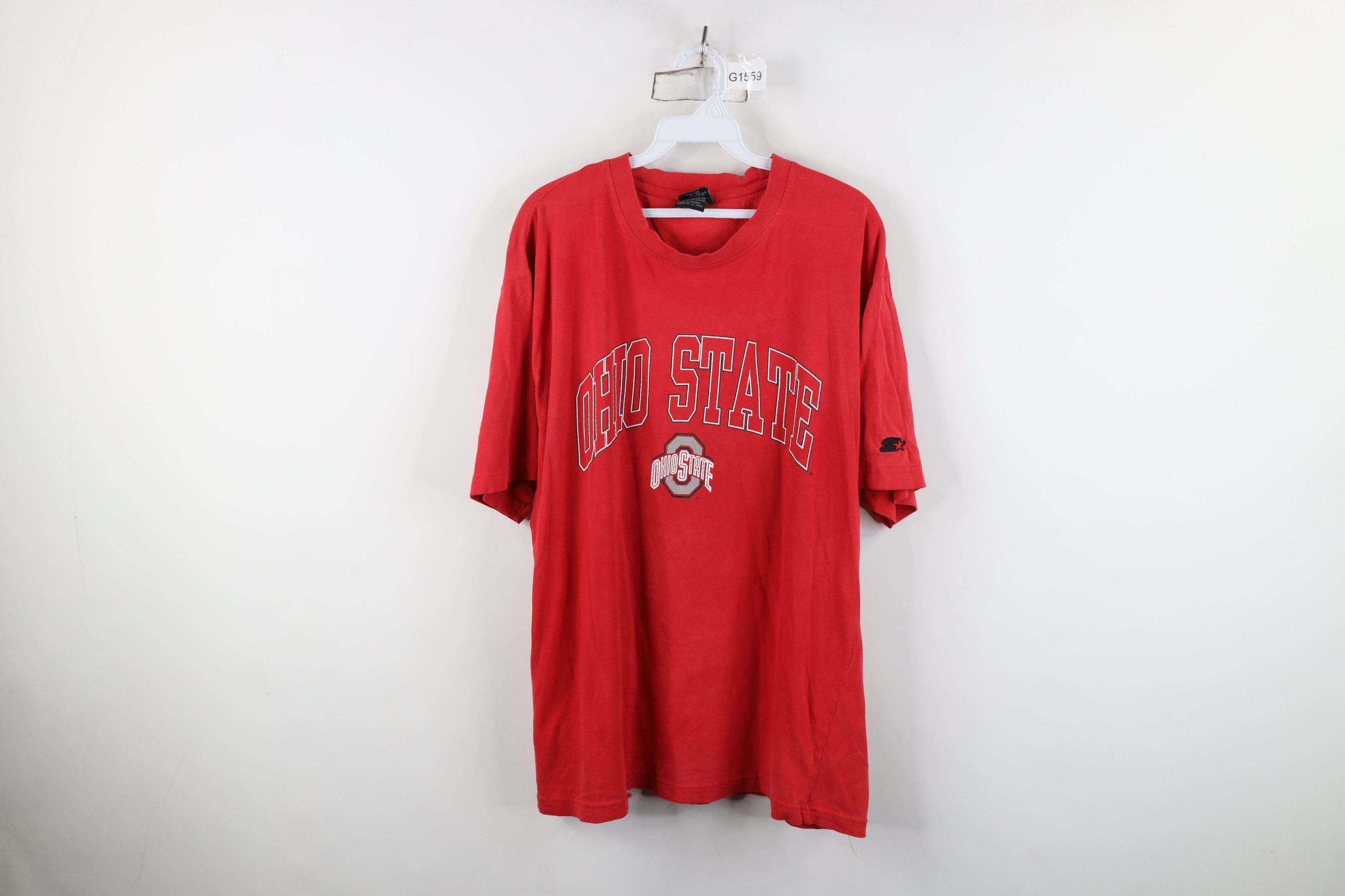 Starter Vintage 90s Starter Ohio State University Football T-Shirt Size US XL / EU 56 / 4 - 1 Thumbnail