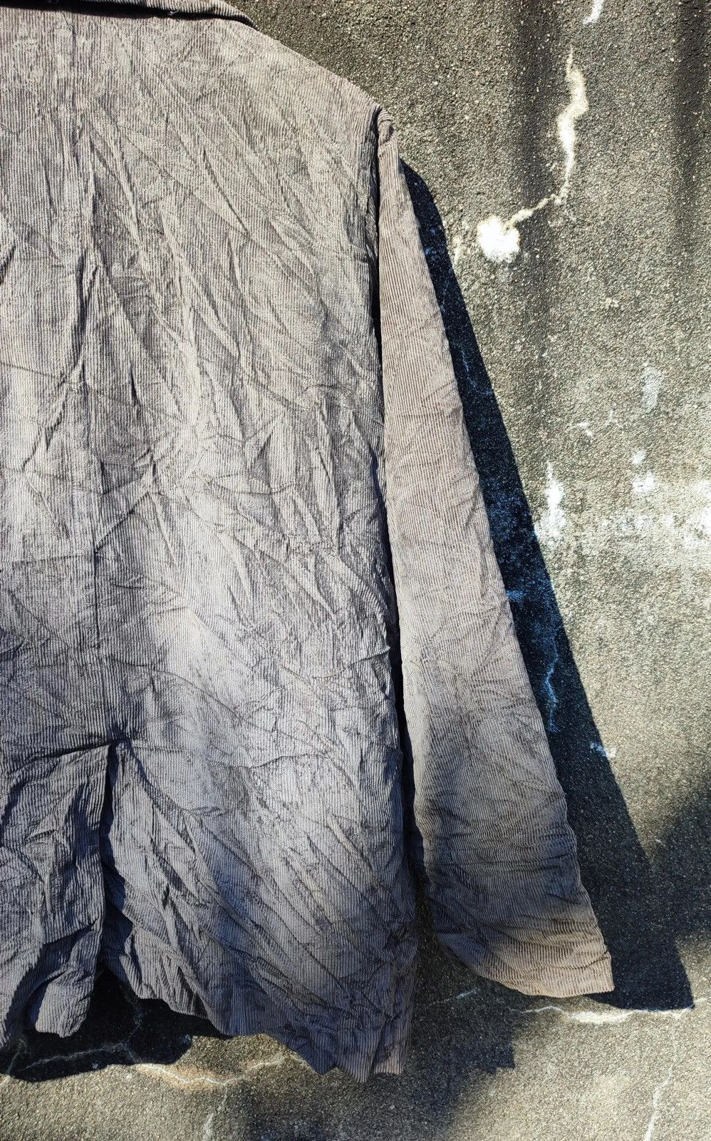 Vintage Vintage Surplus Seminary Crinkle Gray Work Jacket Size US L / EU 52-54 / 3 - 11 Thumbnail