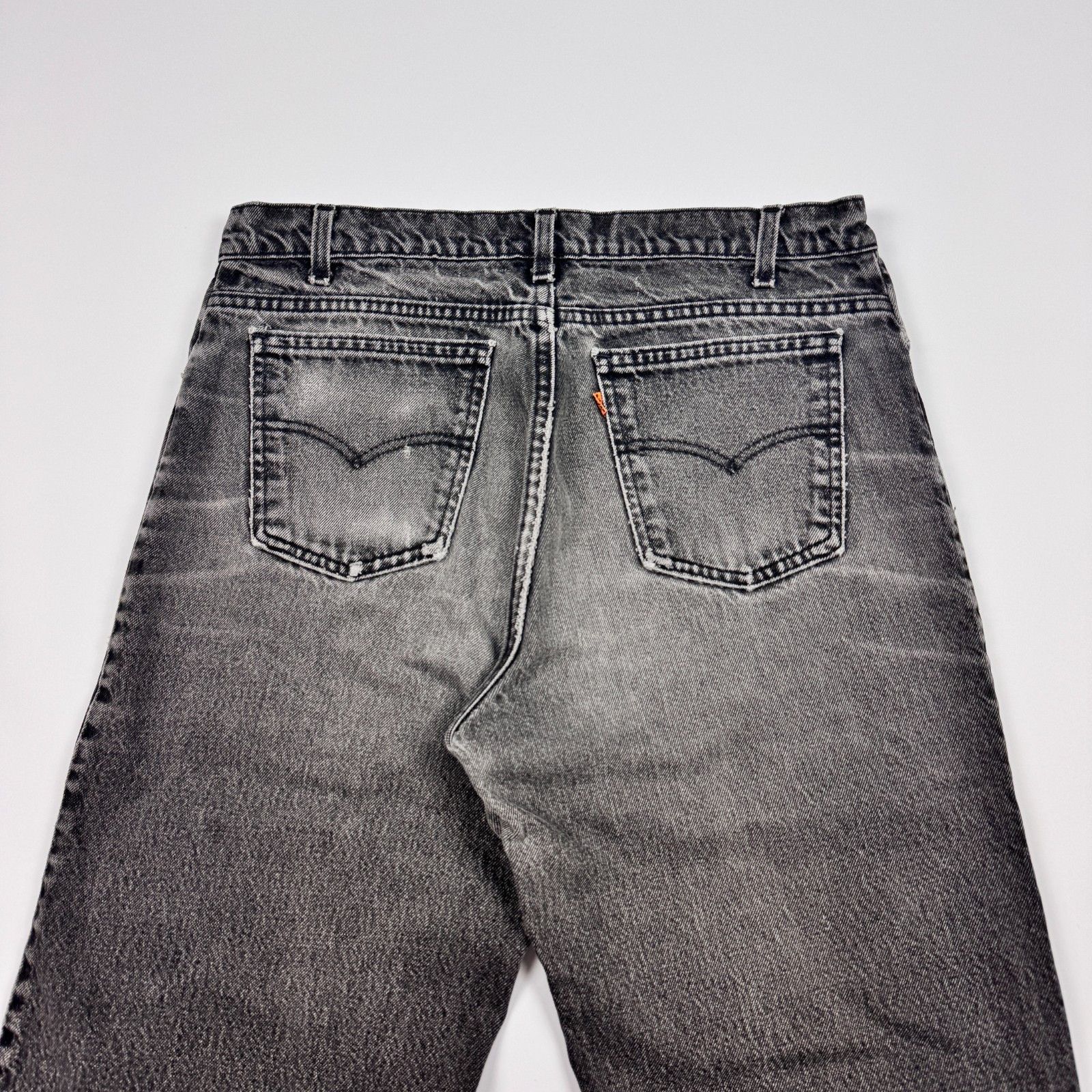 Levi's Vtg Levi's 550 Orange Tab USA Faded Black Jeans 36 Size US 36 / EU 52 - 21 Thumbnail