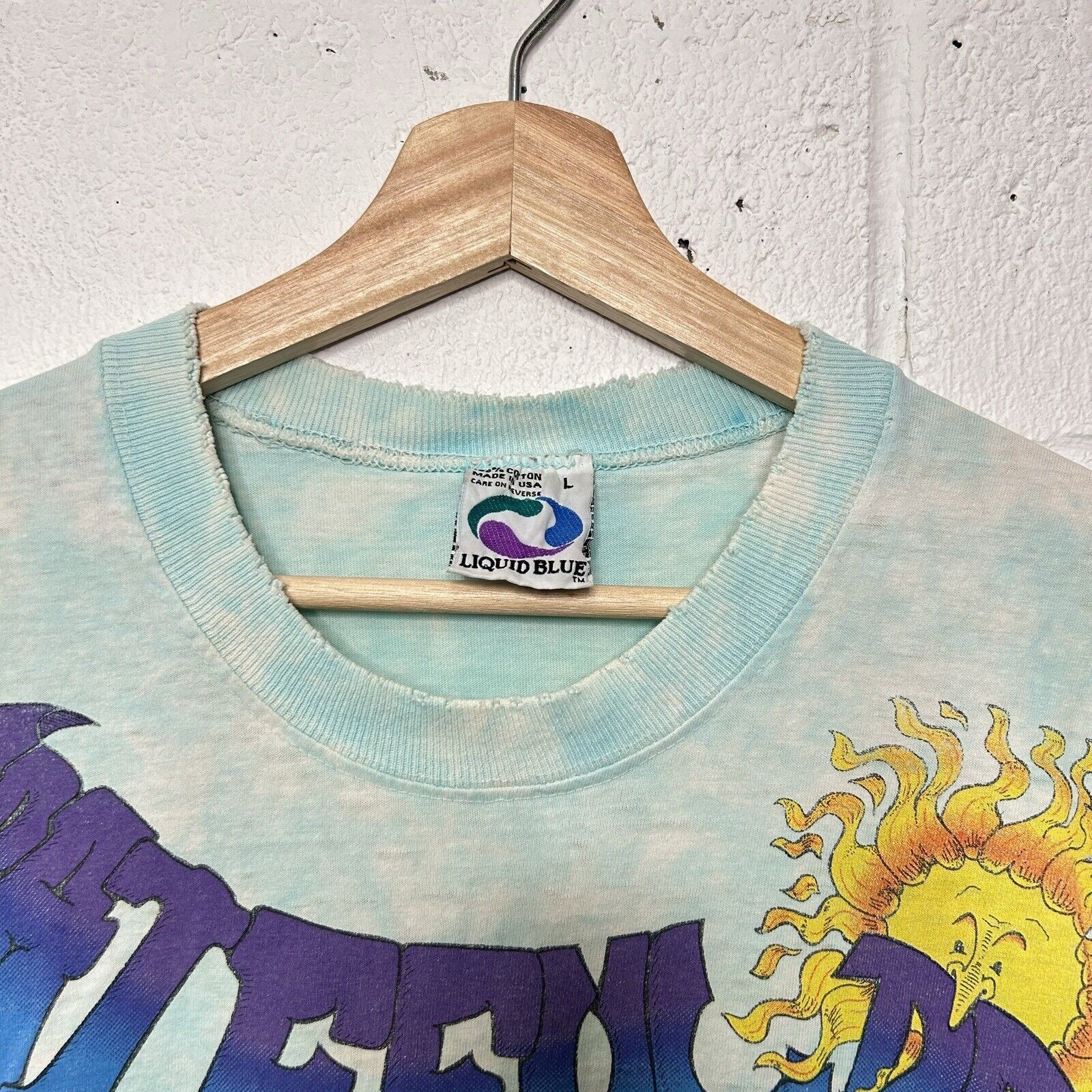 Liquid Blue Vintage Liquid Blue Grateful Dead 1992 Spring Tour Tee Size US L / EU 52-54 / 3 - 8 Thumbnail