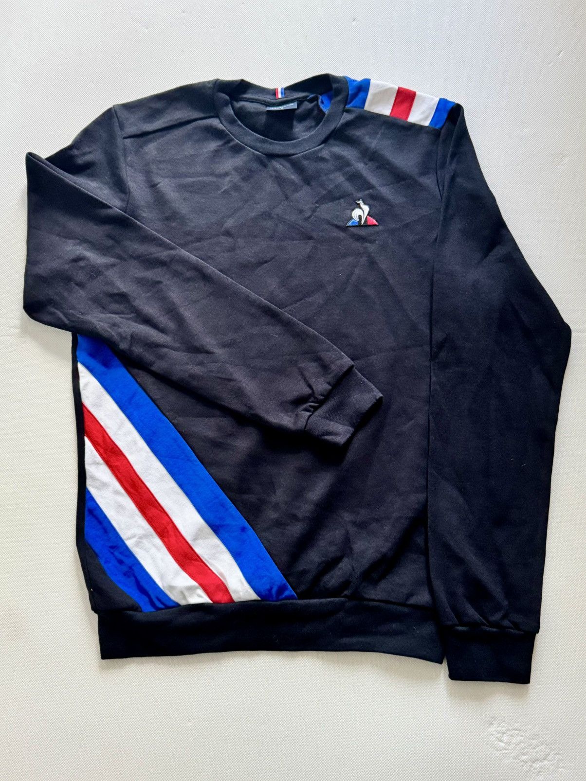 Le Coq Sportif Le Coq Sportif heritage sweatshirt 🇫🇷 tricolour | S Size US S / EU 44-46 / 1 - 1 Thumbnail
