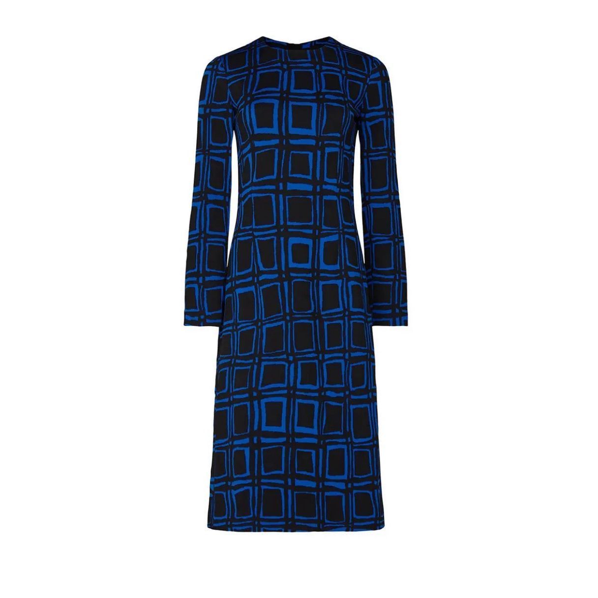 Marni Marni Electric Blue Printed Dress Size 10 MSRP: $1,177 Size M / US 6-8 / IT 42-44 - 1 Thumbnail