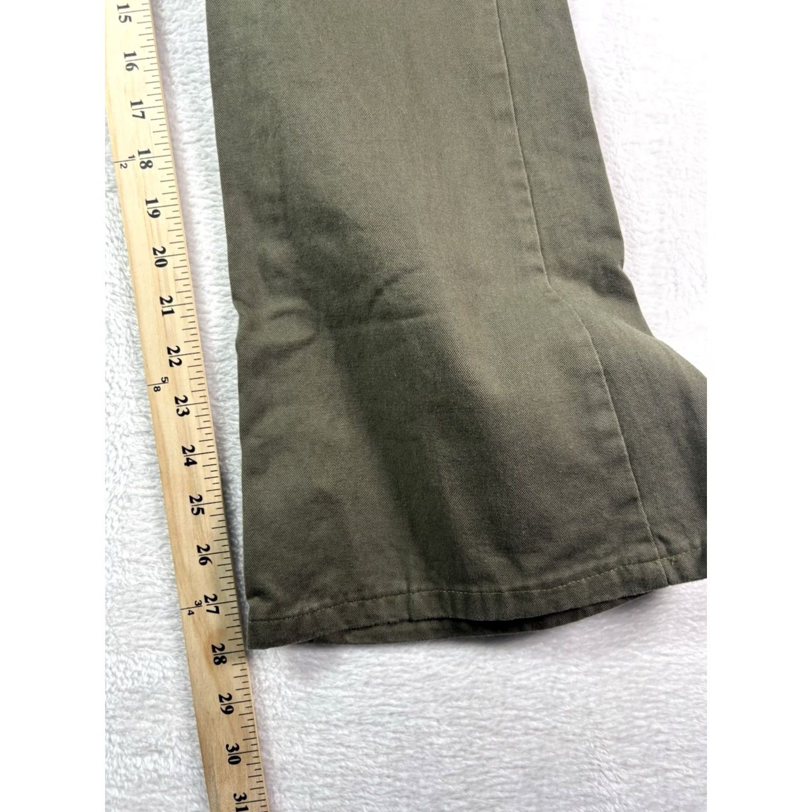 Vintage Paris Blues Original Women’s Dark Green Denim Jeans Size 3 Denim Jeans Regular Flared Women’s Dark Green Jeans Versatile Classic Mexico Size 26" / US 2 / IT 38 - 4 Thumbnail