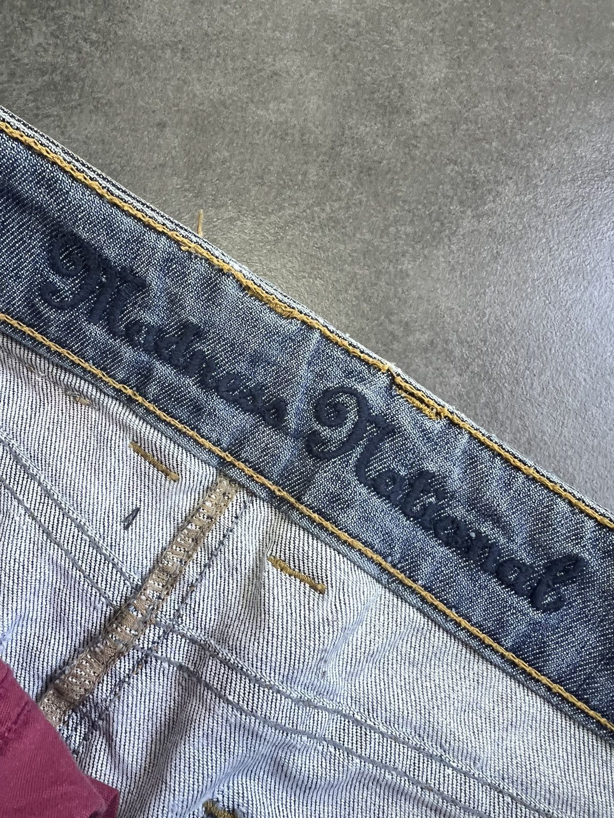Hysteric Glamour × Vintage VINTAGE STARS Y2K AVANT GARDE MINI JEANS SKIRT Size 26" / US 2 / IT 38 - 8 Thumbnail