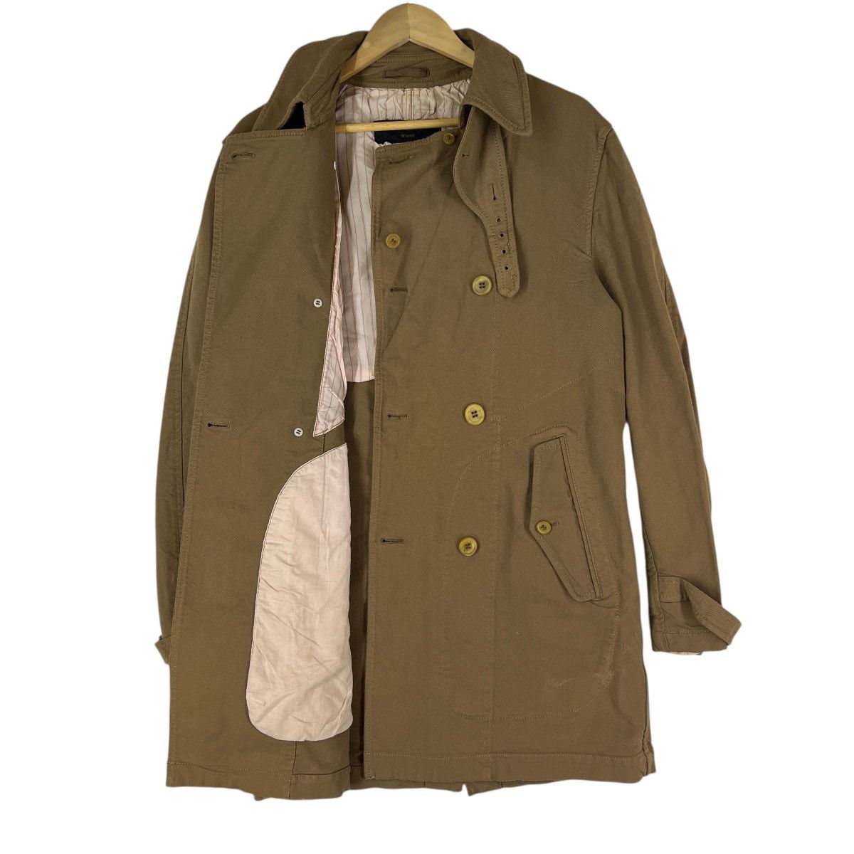 Comme des Garcons Homme 🔥 Comme des Garcons Homme Double Breast Trench Coat Size US M / EU 48-50 / 2 - 13 Thumbnail