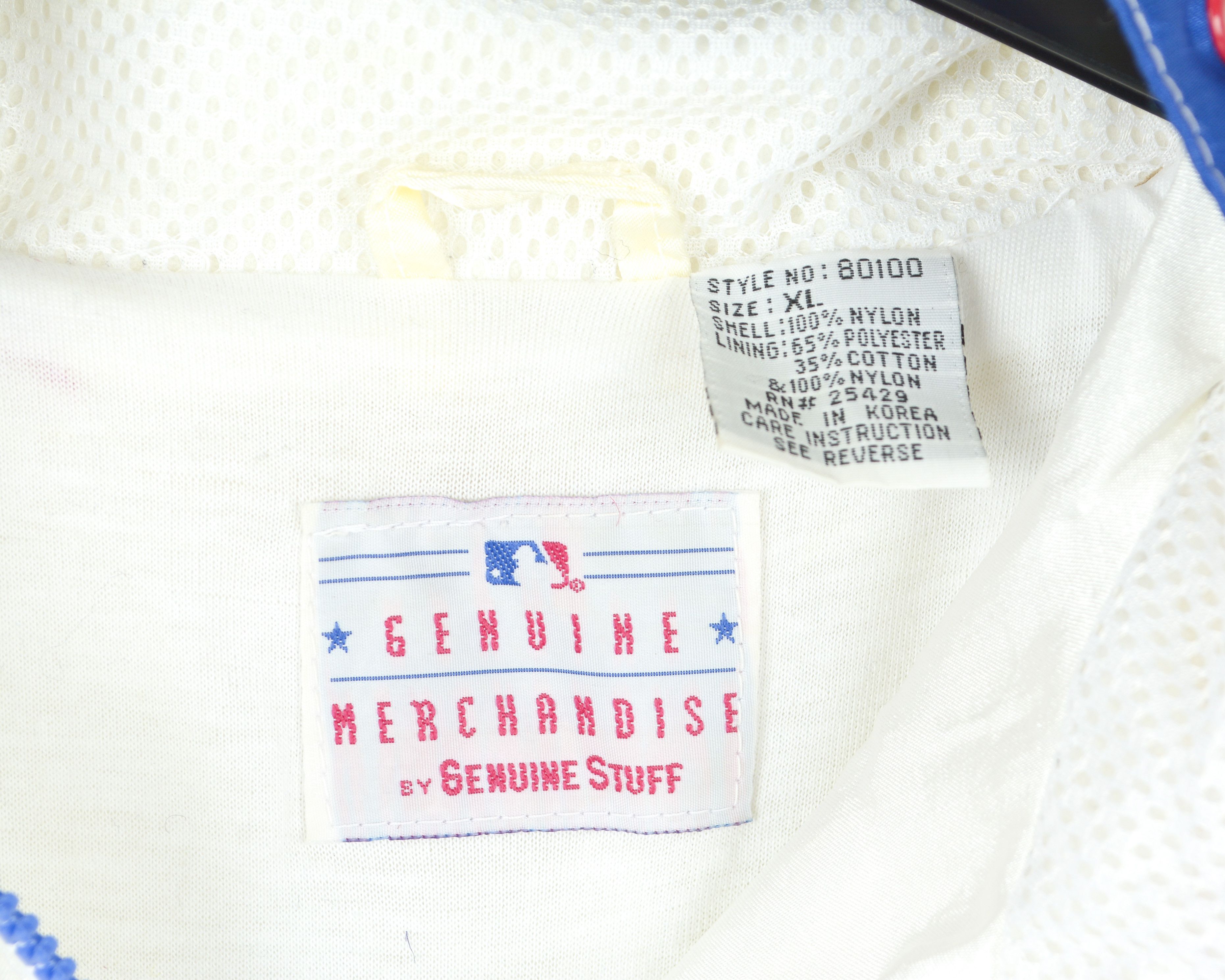 MLB Deadstock Chicago Cubs Vintage Women's XL Nylon Shell Jacket Size XL / US 12-14 / IT 48-50 - 11 Thumbnail