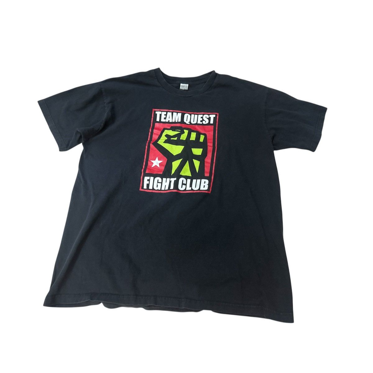 Vintage Vintage 00s Team Quest MMA T Shirt Hendo Randy Coutur Size US L / EU 52-54 / 3 - 1 Thumbnail