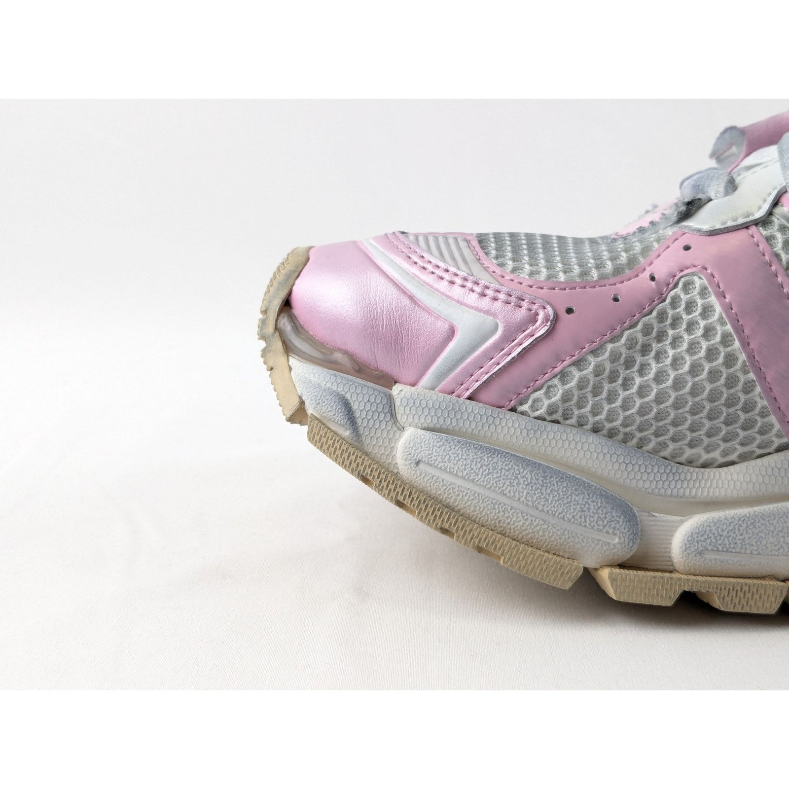 Balenciaga o1rshd1 Four Color Upper Rubber Runner Sneakers Multicolor Size US 13 / EU 46 - 2 Thumbnail