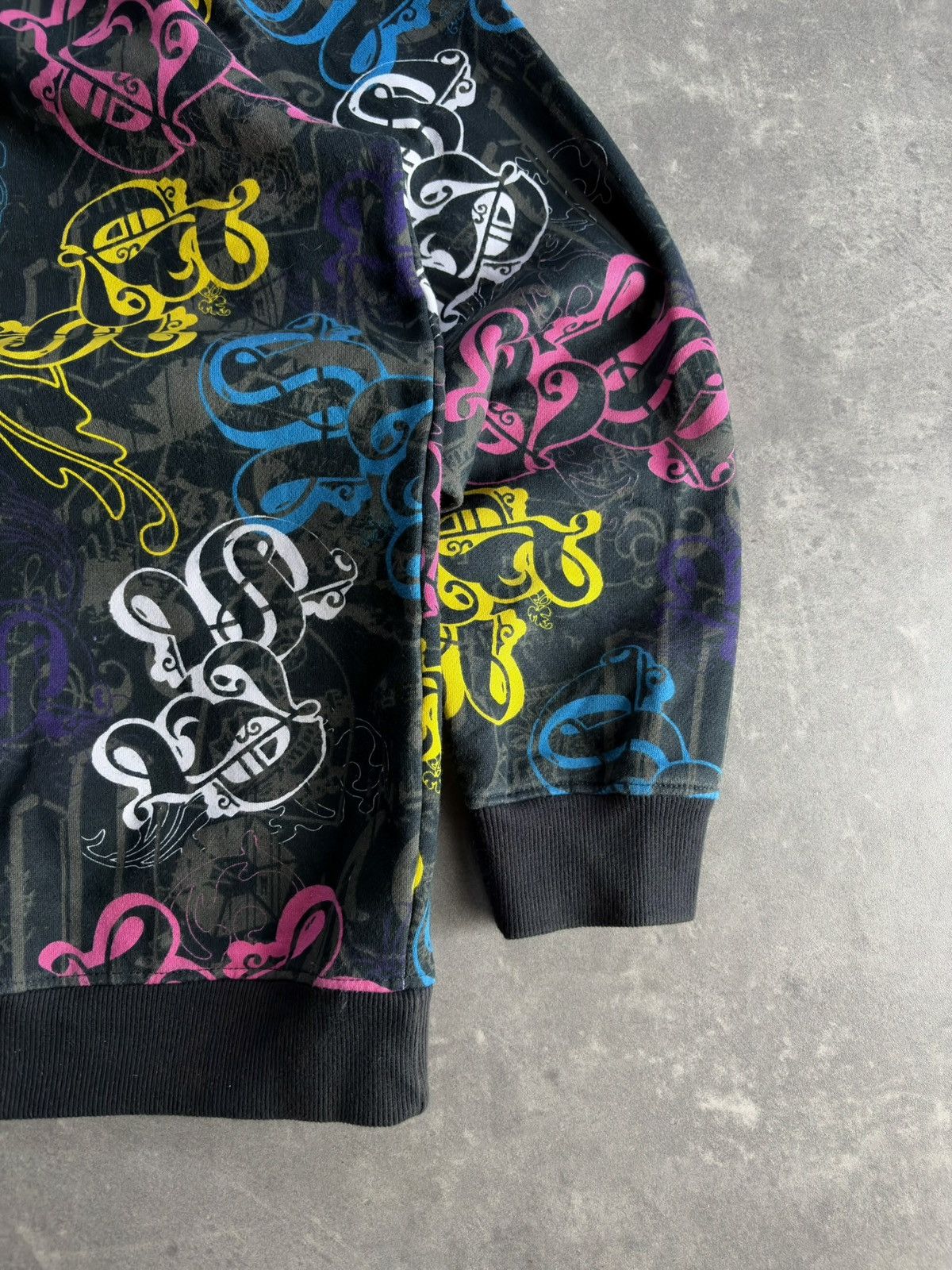 Southpole Southpole AOP Multilogo Baggy Printed Zip Hoodie XL XXL 00s Size US XL / EU 56 / 4 - 13 Thumbnail