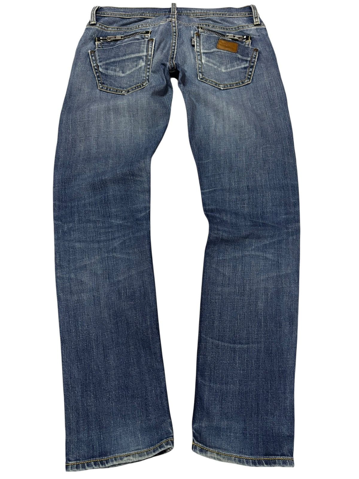 Japanese Brand Vtg RNA Inc Japan Bondage Distressed Jeans Size 30" / US 8 / IT 44 - 2 Thumbnail