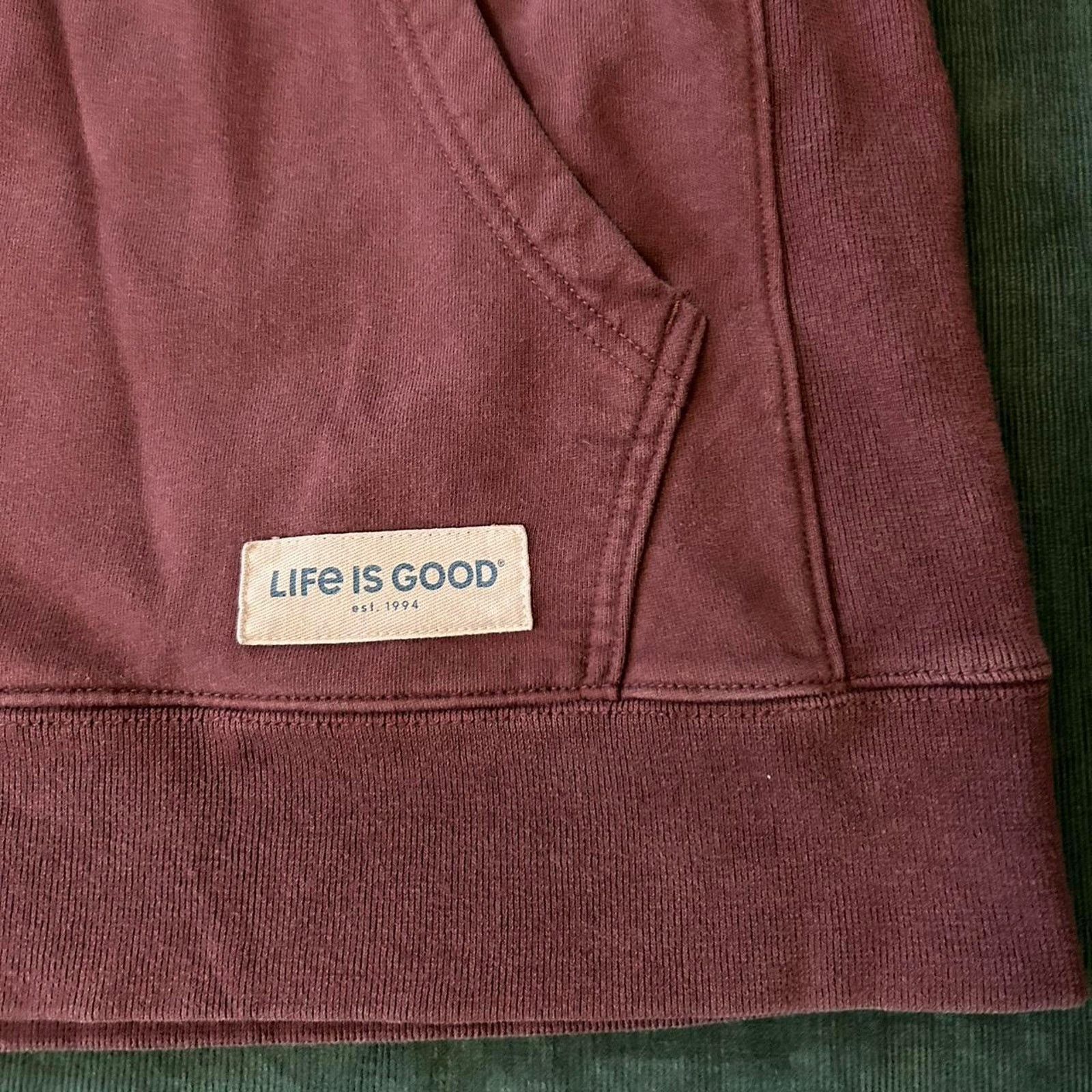 Life is Good Life is good pullover hoodie Size US M / EU 48-50 / 2 - 2 Thumbnail