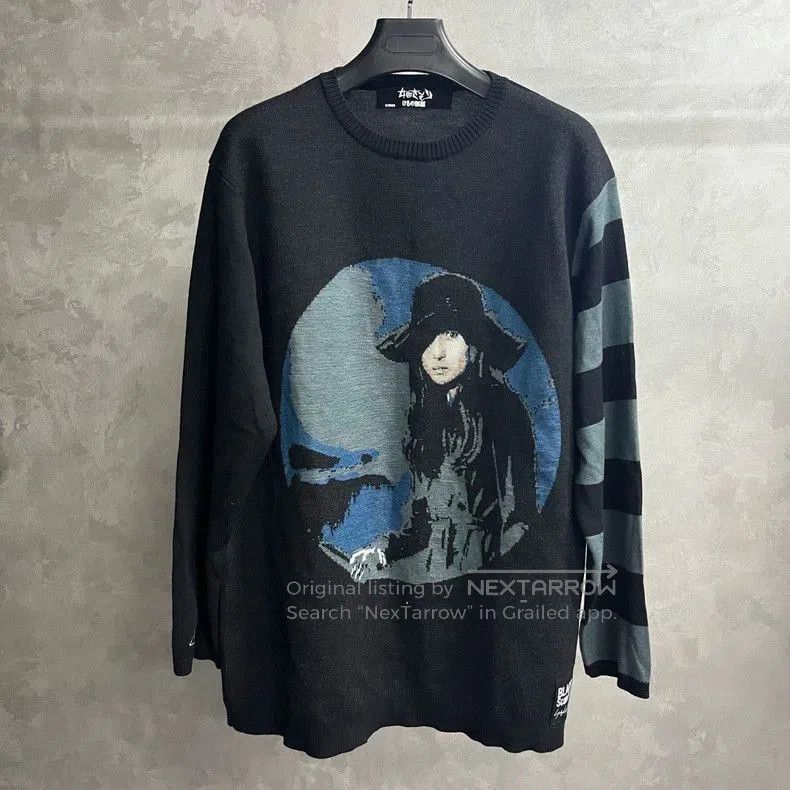 Yohji Yamamoto Yohji Yamamoto Toei collaborative knit sweater. Size US S / EU 44-46 / 1 - 1 Thumbnail