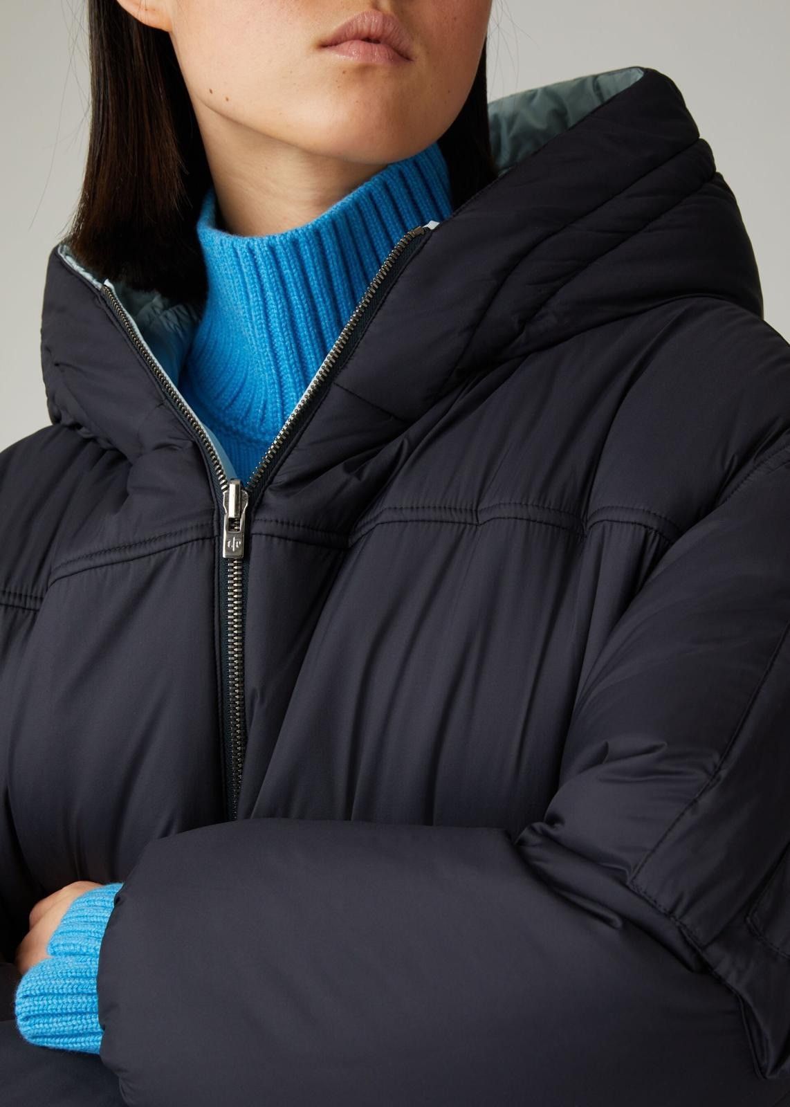 Loro Piana o1srvl11e0824 Reversible Puffer Jacket in Light Blue/Navy Size XS / US 0-2 / IT 36-38 - 2 Thumbnail