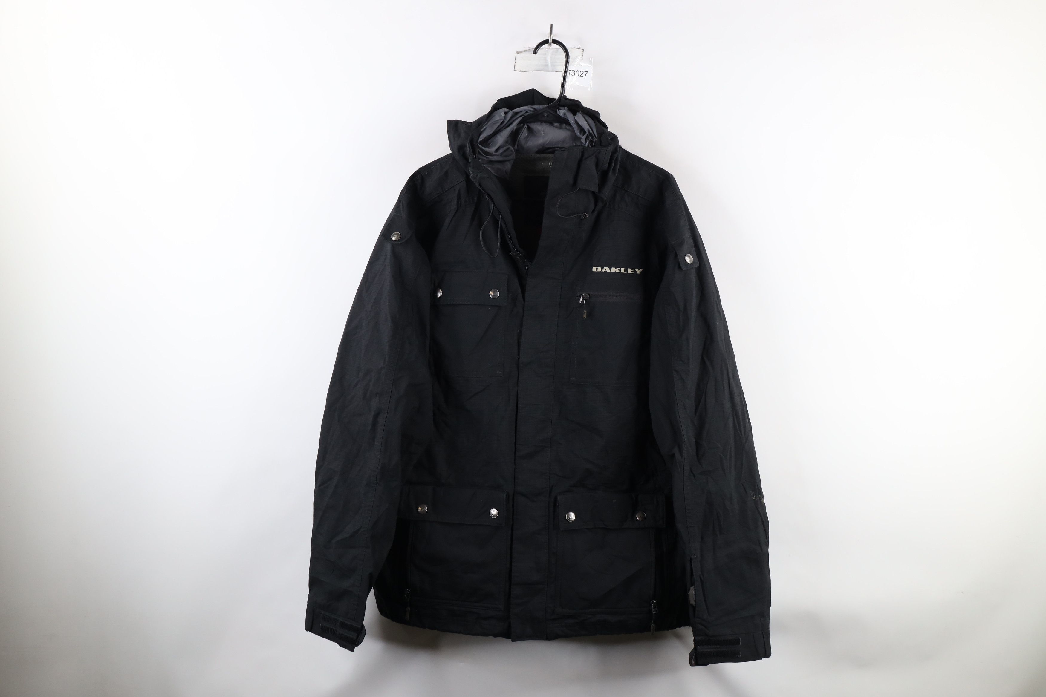 Oakley × Vintage Vintage Oakley Baggy Fit Snowboard Hooded Parka Jacket Size US M / EU 48-50 / 2 - 1 Thumbnail