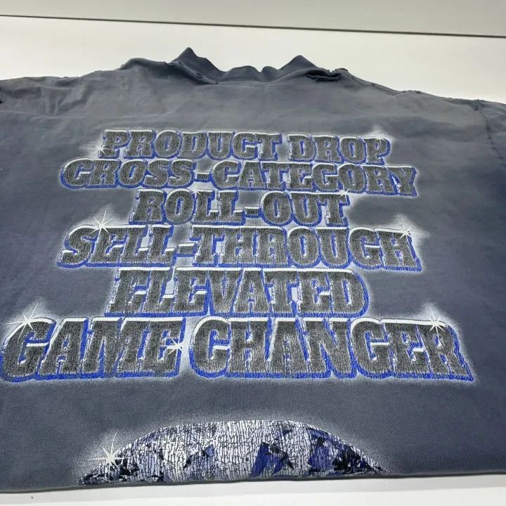 Balenciaga Balenciaga Balenciaga Letter Print Short Sleeve TShirt -25 Size US XS / EU 42 / 0 - 9 Thumbnail