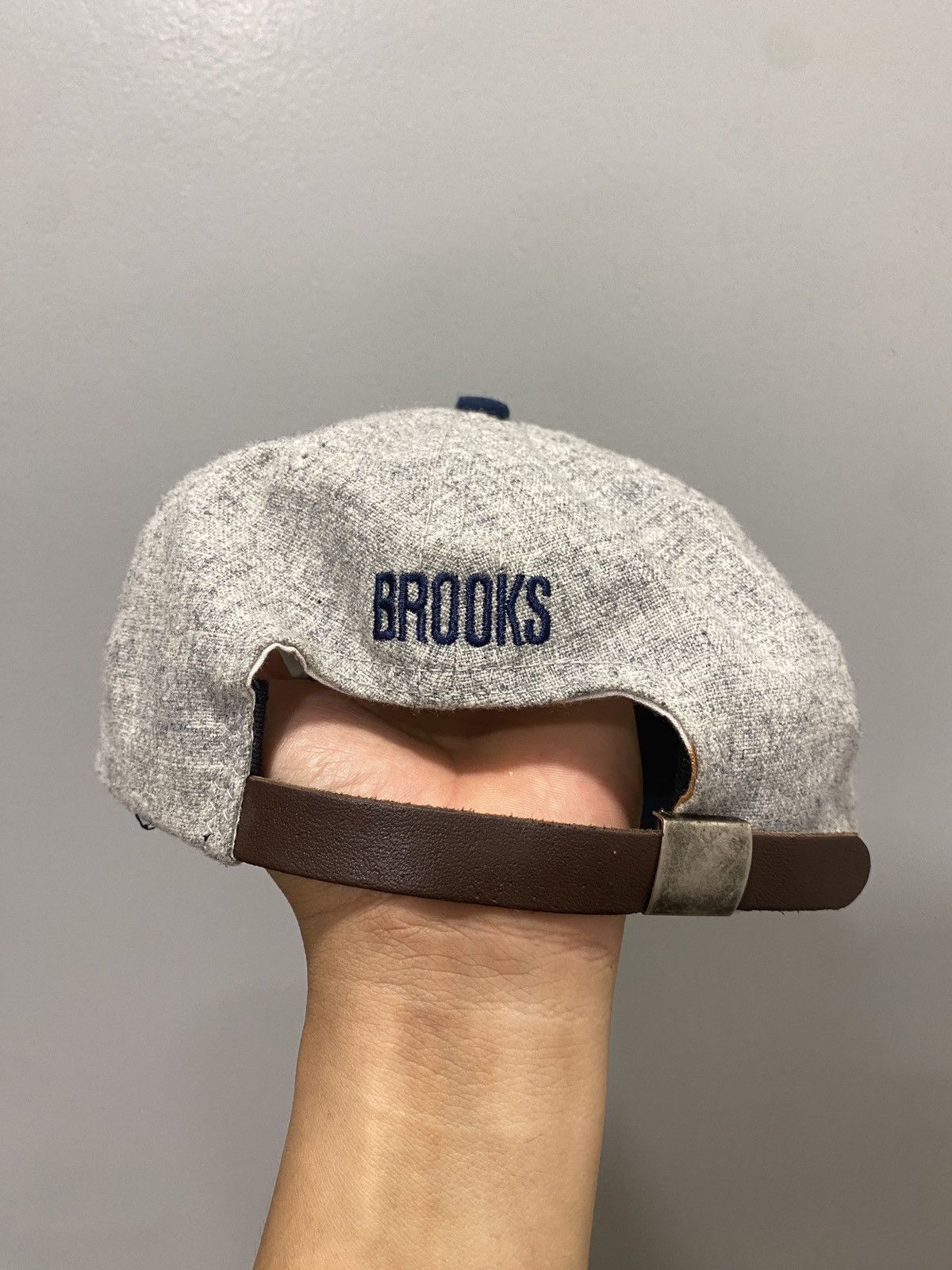 Ebbets Field Flannels Ebbets Fields x Brooks 6 Panel Wool Hat Size ONE SIZE - 3 Thumbnail