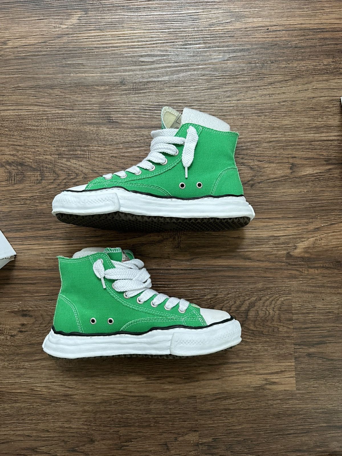 Maison Mihara Yasuhiro Sneakers Green | Grailed