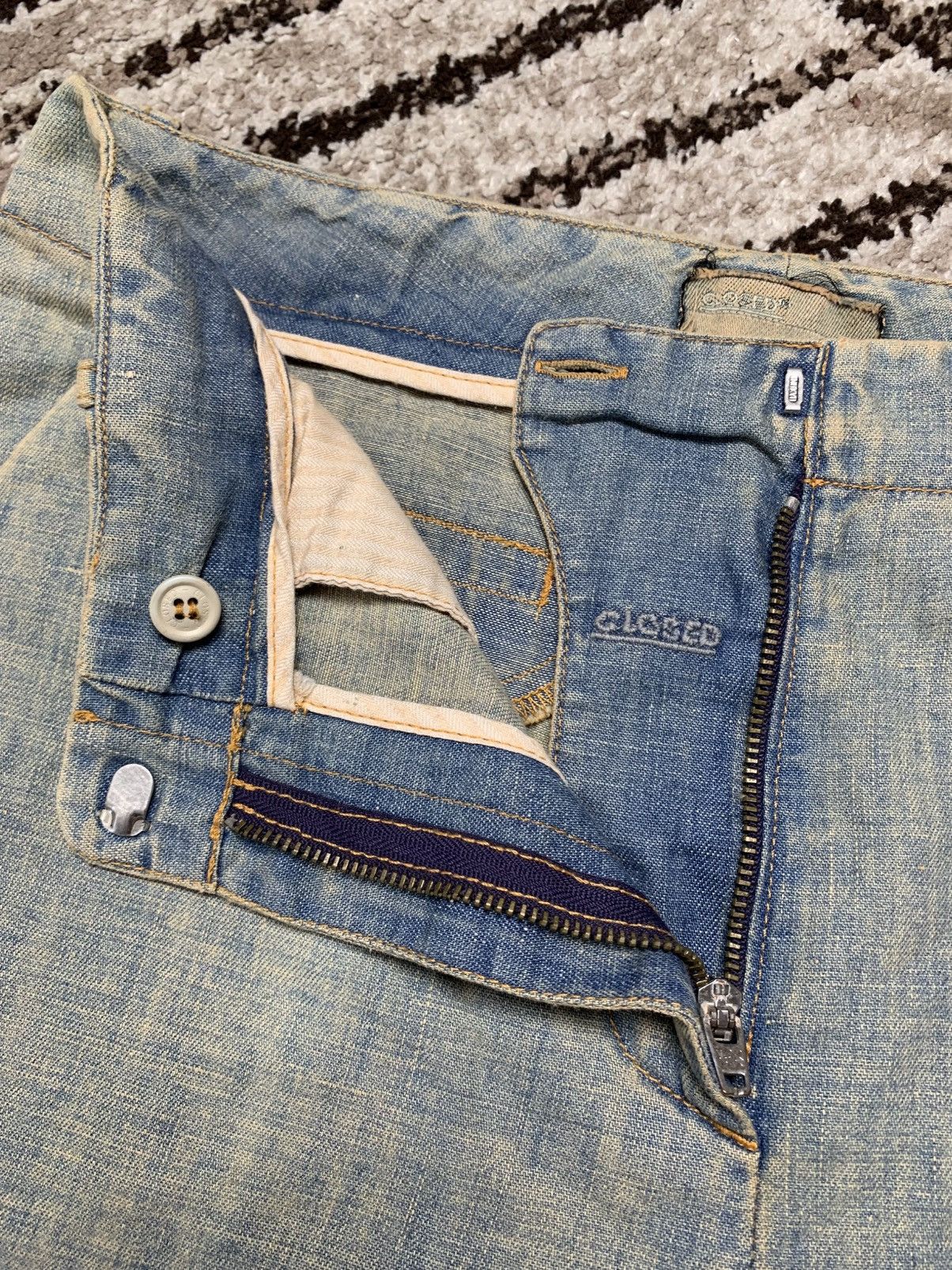 CLOSED × Japanese Brand × Marithe + Francois Girbaud VINTAGE CLOSED MFG FLARED JEANS PANTS Size 30" / US 8 / IT 44 - 12 Thumbnail