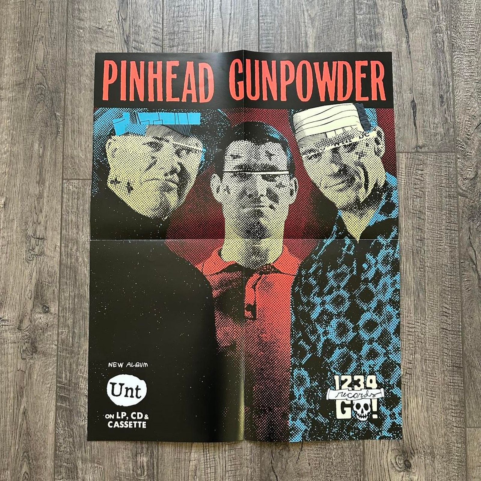 Band Tees Pinhead Gunpowder Greenday Album Record Music Promo Poster Size ONE SIZE - 1 Thumbnail