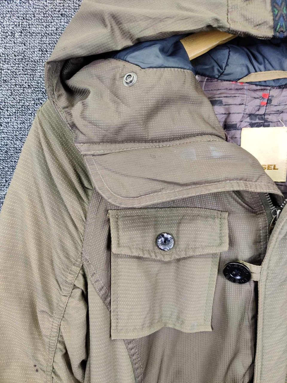Diesel Vintage Diesel Military Parkas Jacket Sun Faded Size US L / EU 52-54 / 3 - 6 Thumbnail