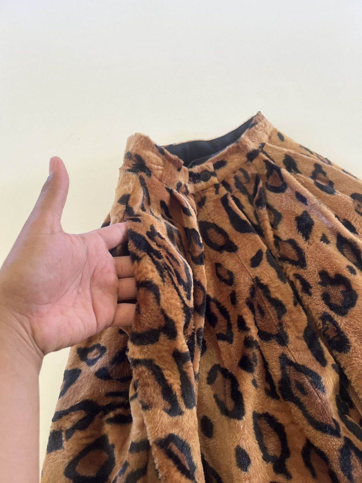 Norma Kamali Norma Kamali Midi Skirt Leopard Waist 24" Size 24" / US 00 / IT 34 - 11 Thumbnail