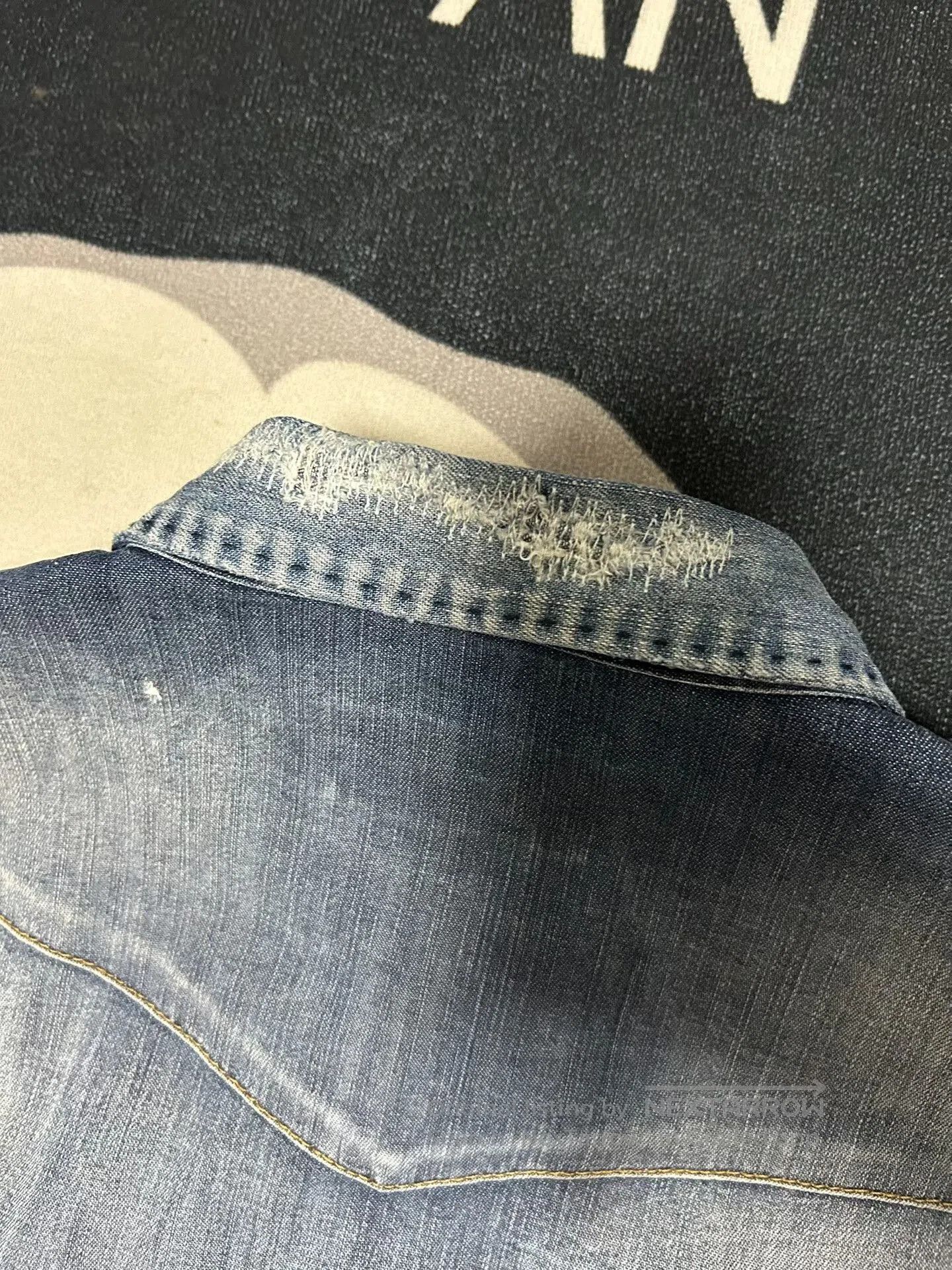Dsquared2 dsquared2 Men's Denim Shirt with Unique Details. Size US L / EU 52-54 / 3 - 6 Thumbnail