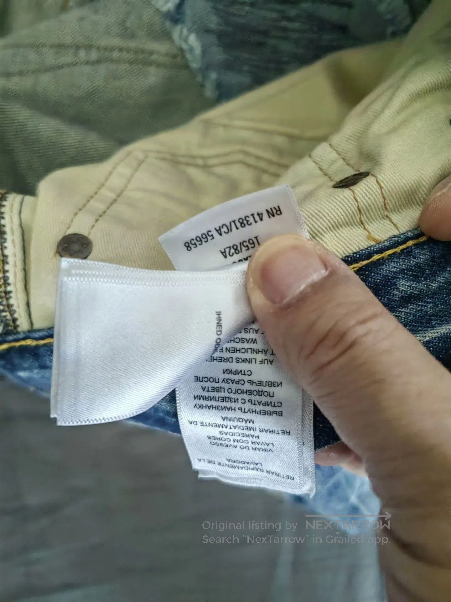 RRL Ralph Lauren RRL Slim Vintage Patch Jeans. Size US 32 / EU 48 - 8 Thumbnail