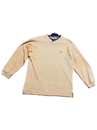 Vintage Fred Perry Embroidered Logo Sweater Size M