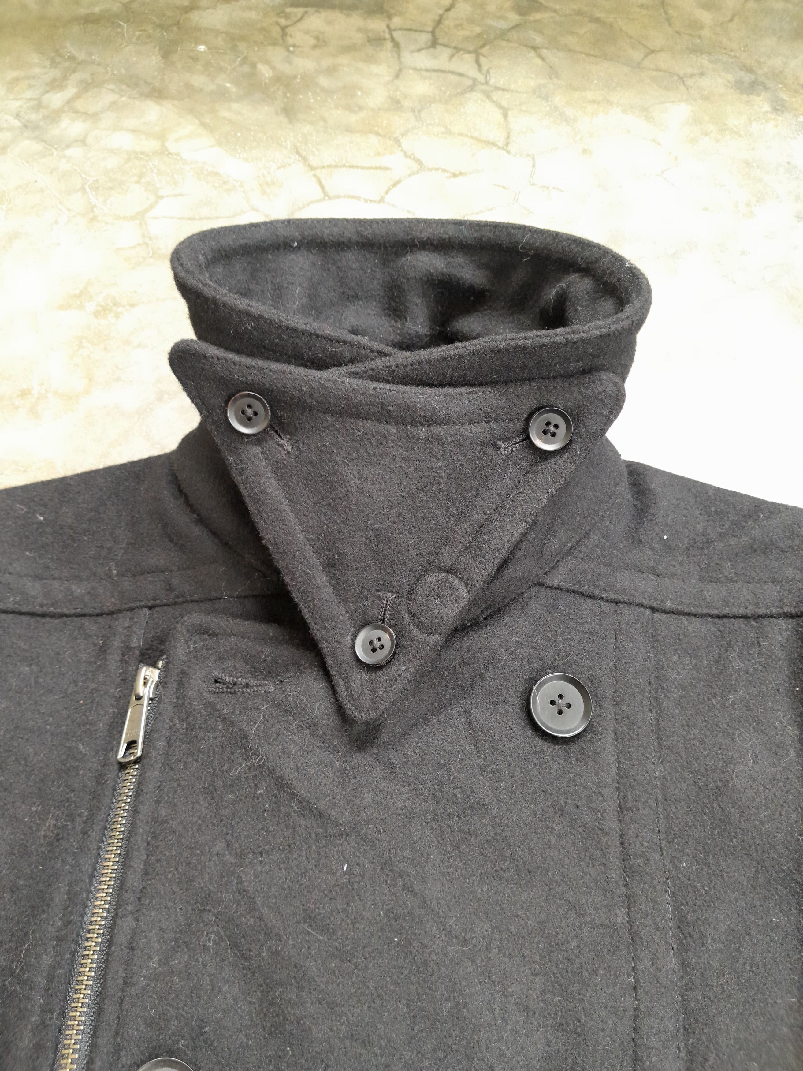 Schlussel 80s Schlussel - Napoleon Wool Black Jacket Balmain Style Size US M / EU 48-50 / 2 - 5 Thumbnail